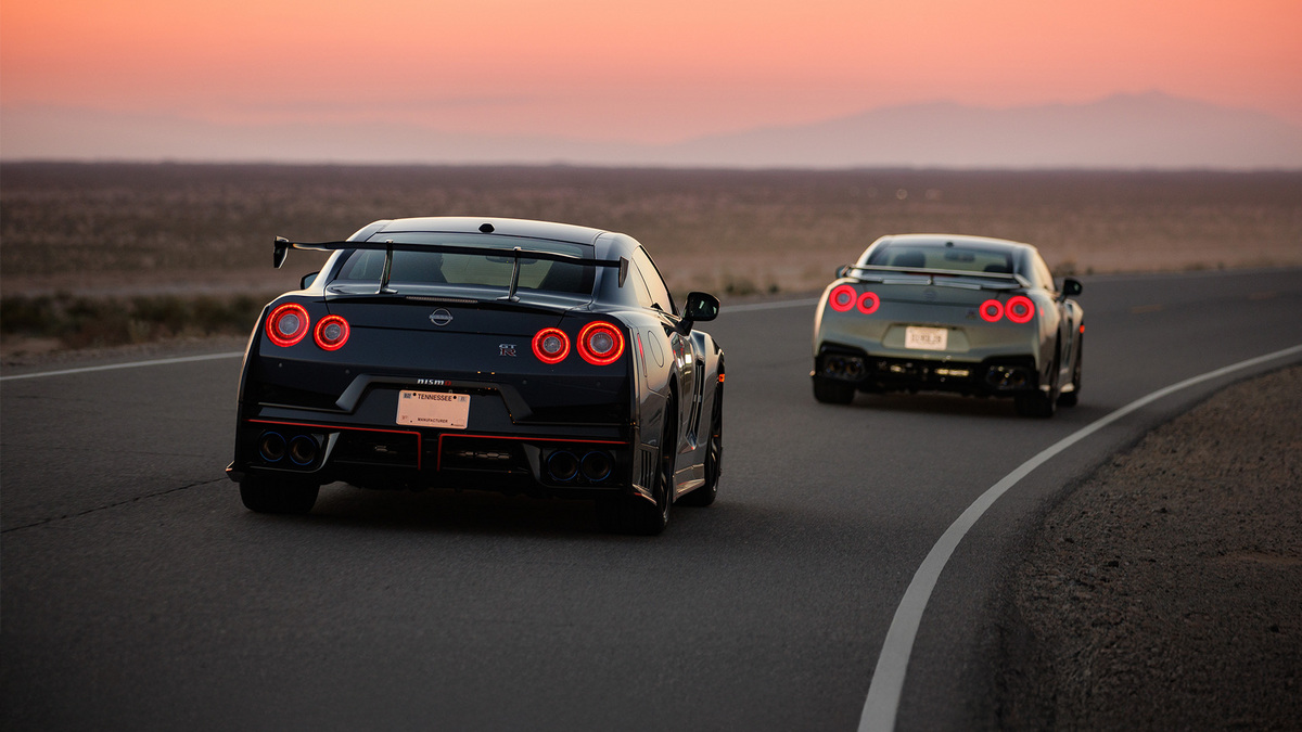 Nissan GT-R farewell shot
