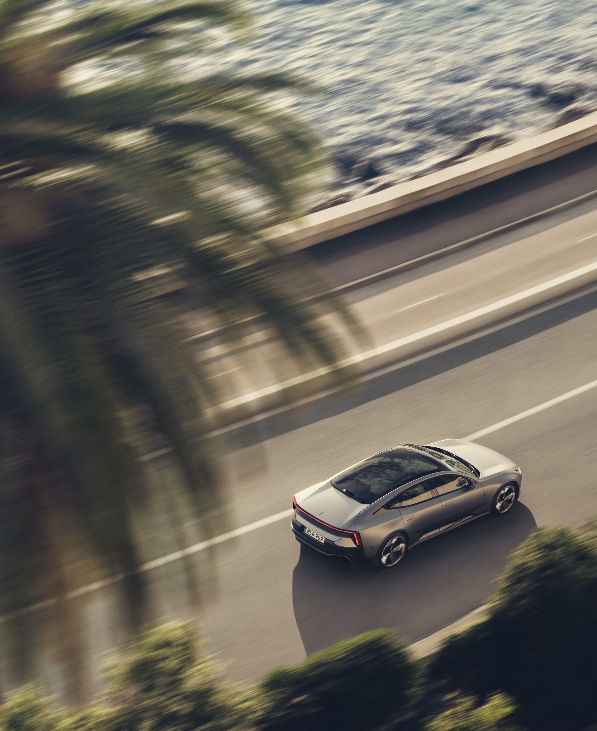 Polestar 5 from above