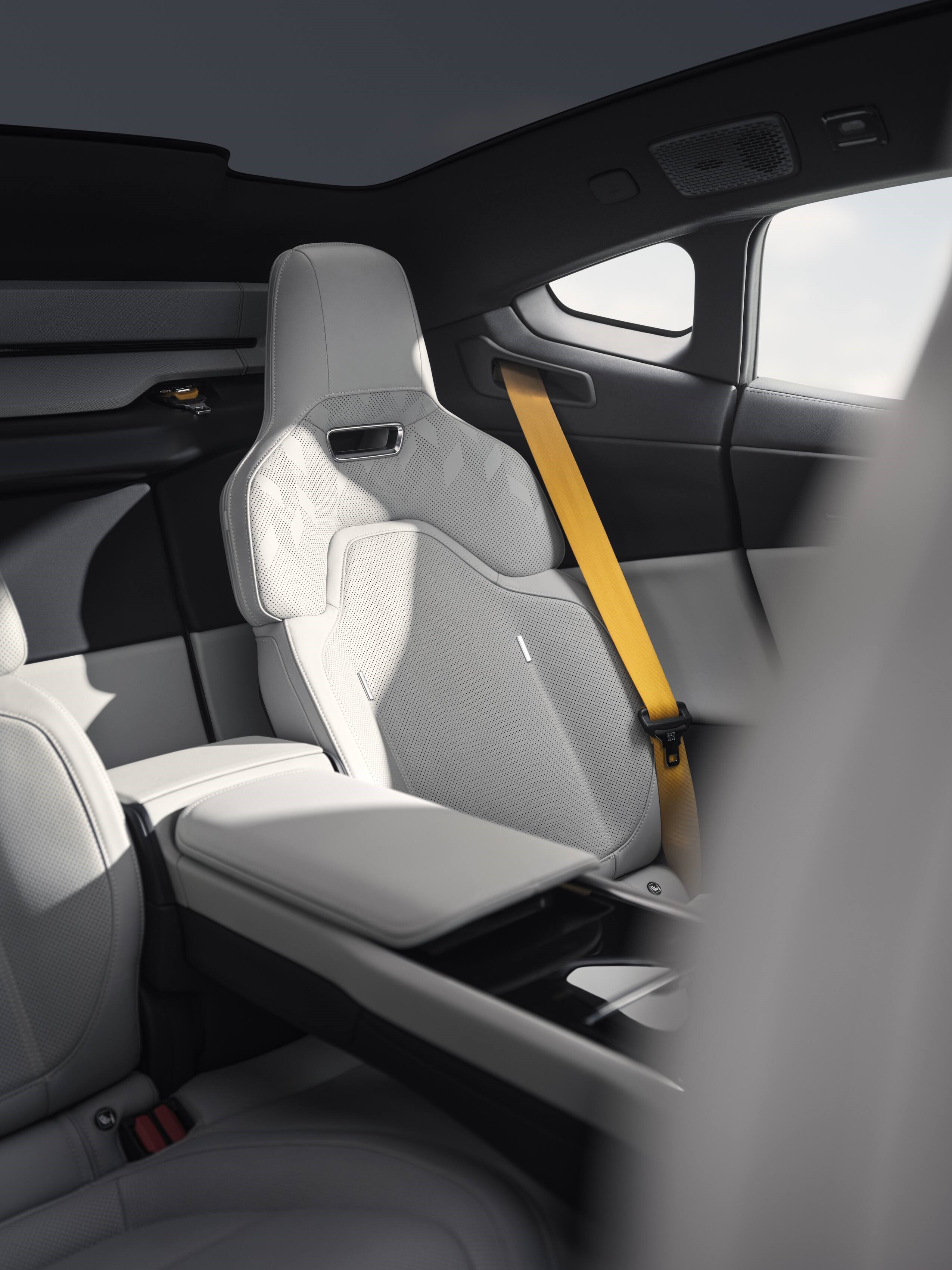 Polestar 5 rear seats