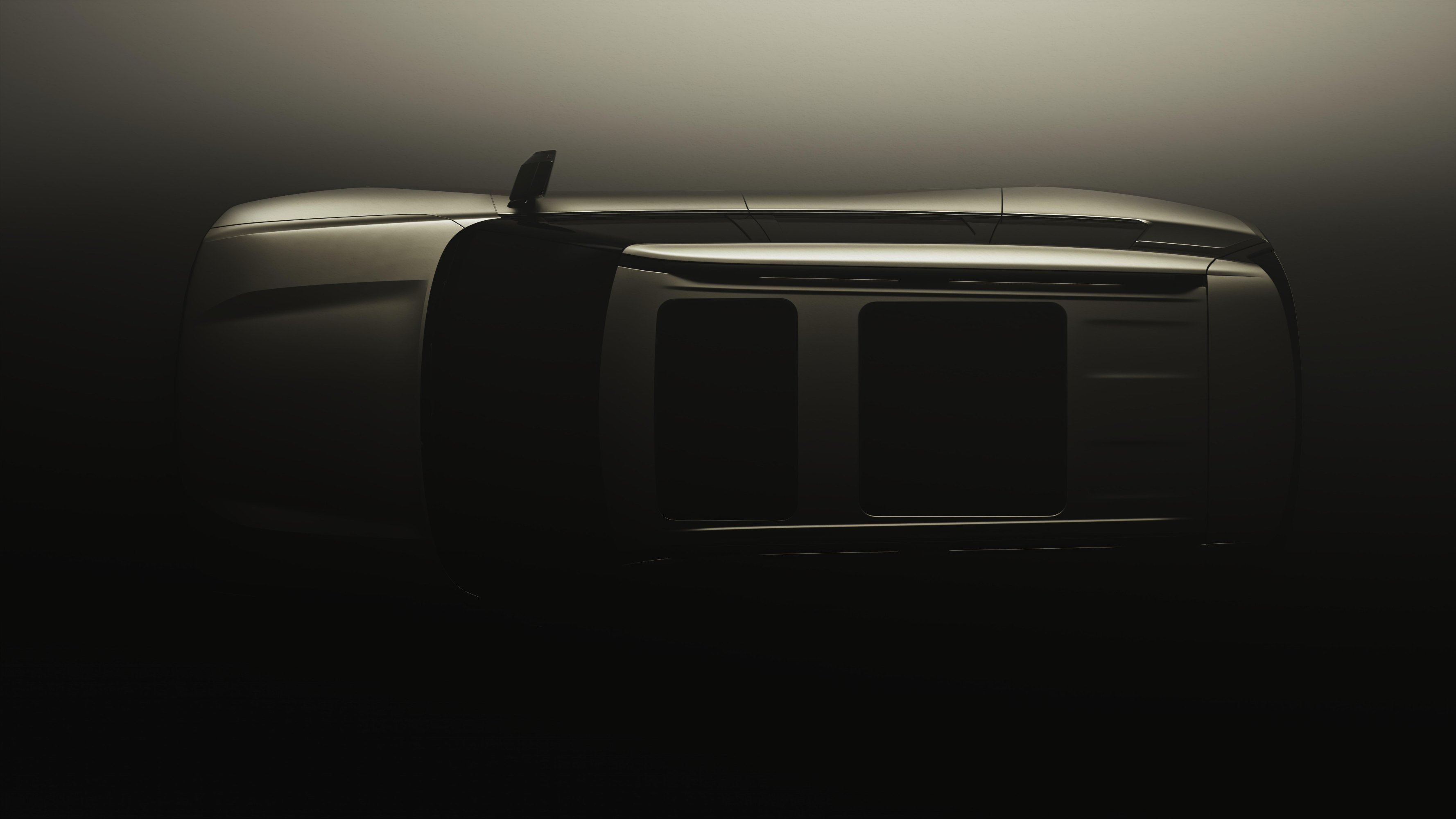 2027 Kia Telluride teaser top-down view