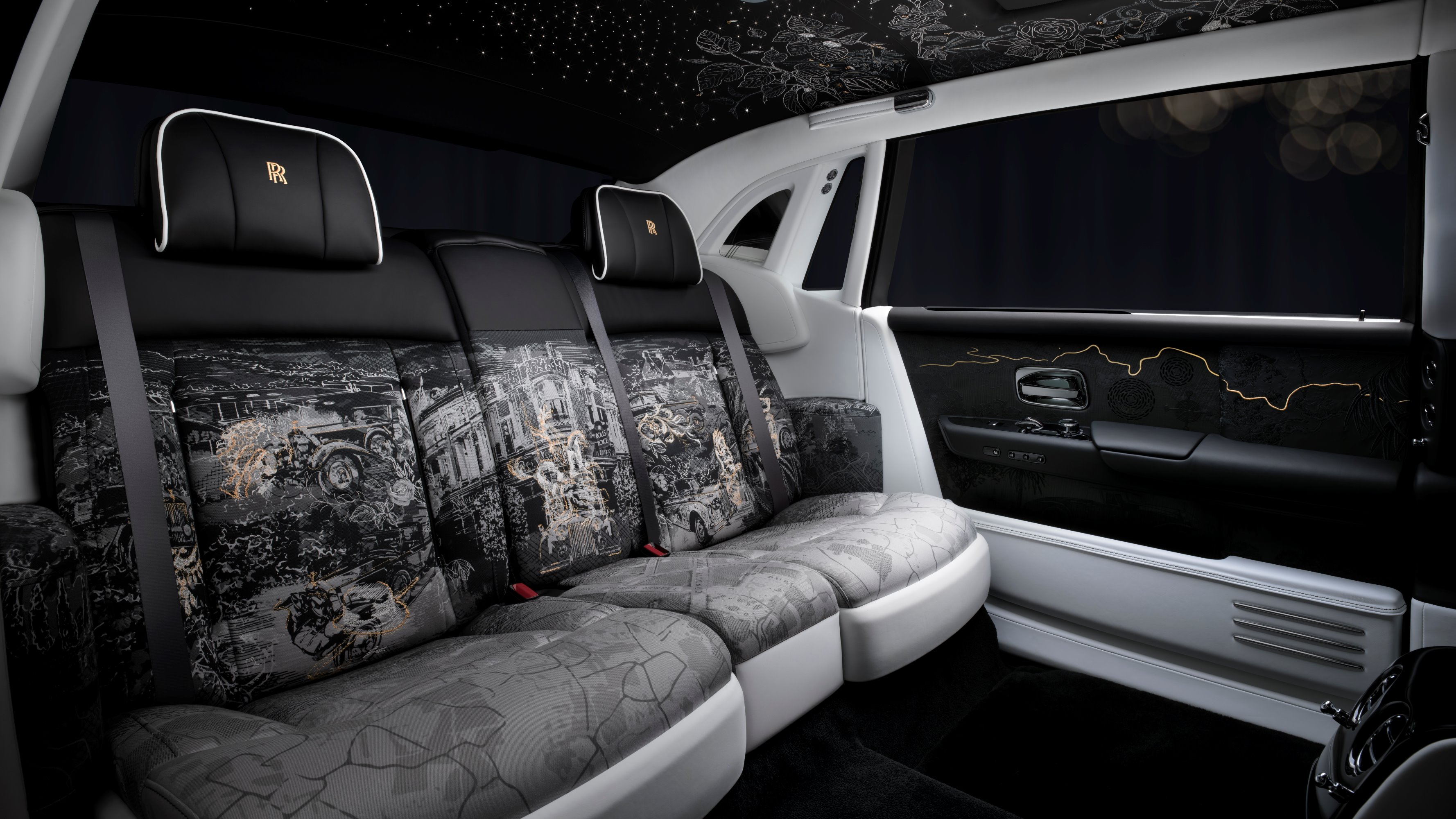 Rolls-Royce Phantom Centenary Private Collection rear seats