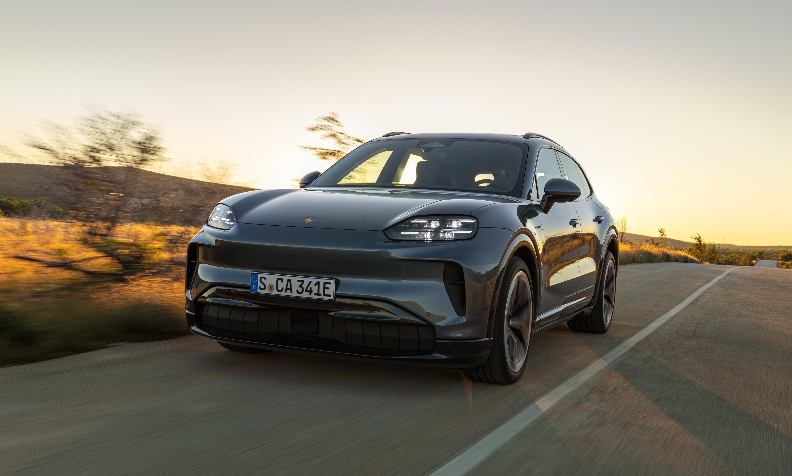 Porsche Cayenne Electric front driving