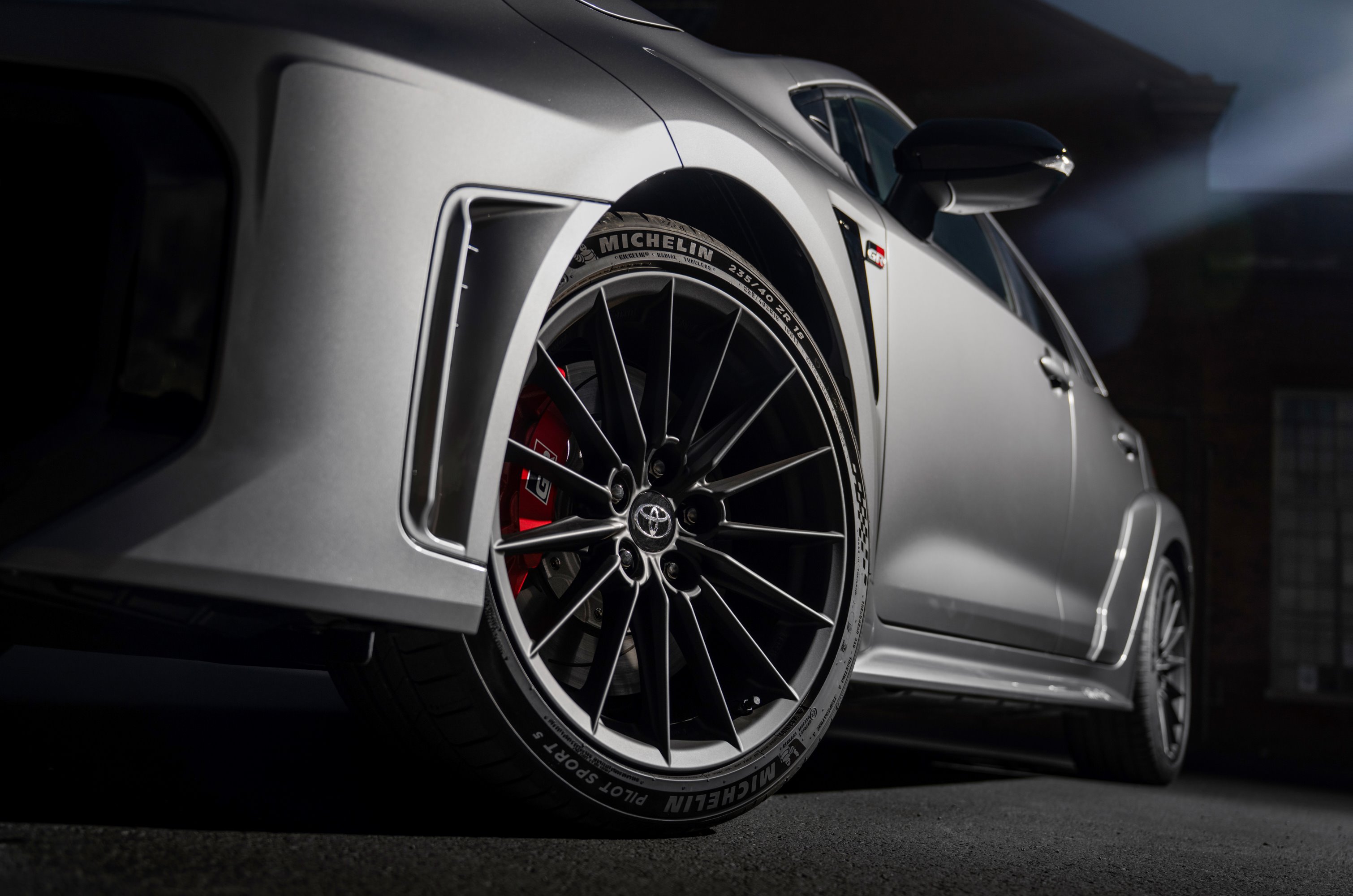 2026 Toyota GR Corolla front wheel