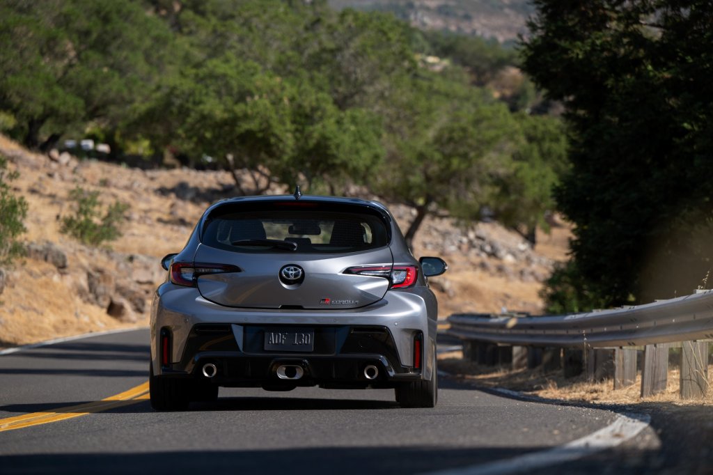 2026 Toyota GR Corolla rear