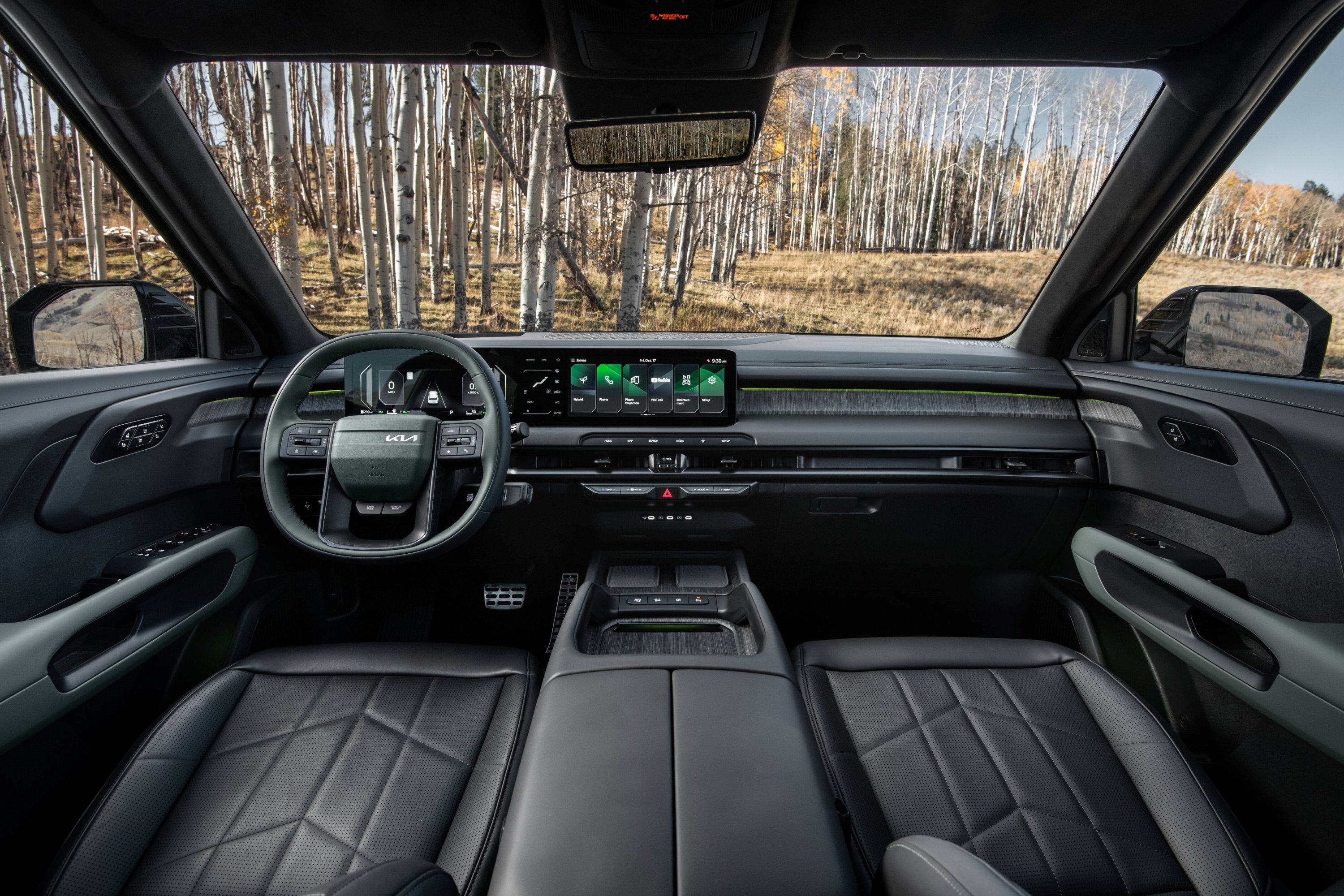 2027 Kia Telluride HEV X-Line interior front