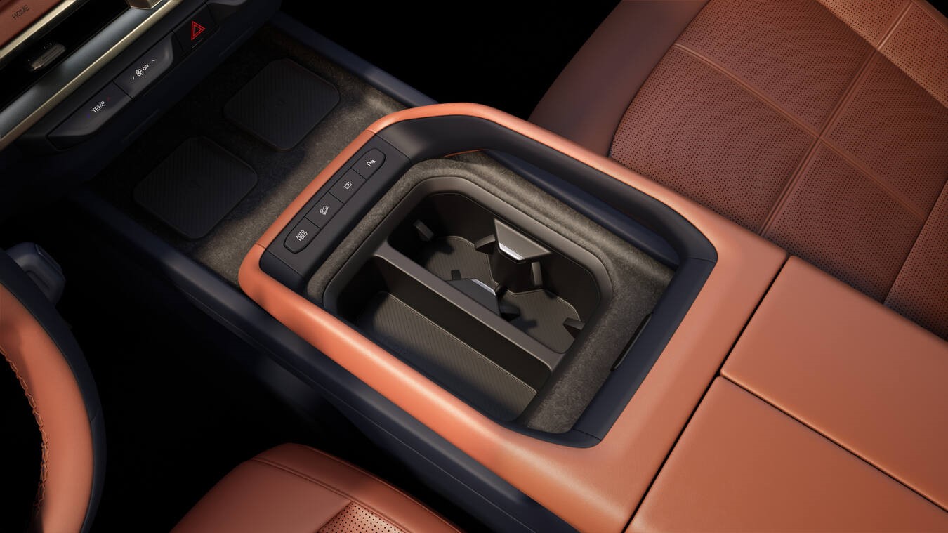 2027 Kia Telluride SXP cupholder