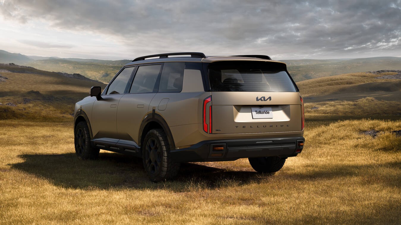 2027 Kia Telluride X-Pro rear and side