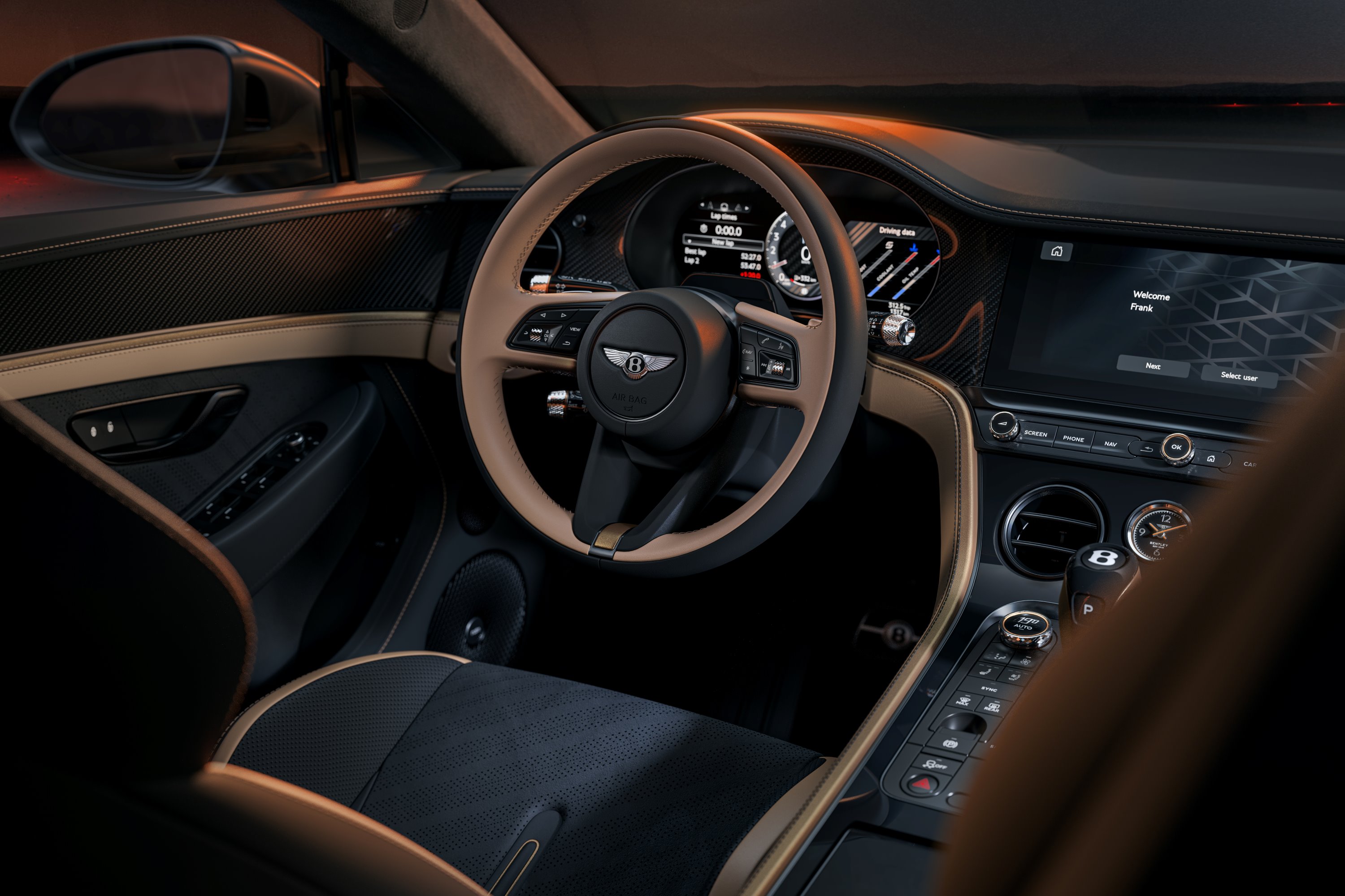 Bentley Supersports cabin