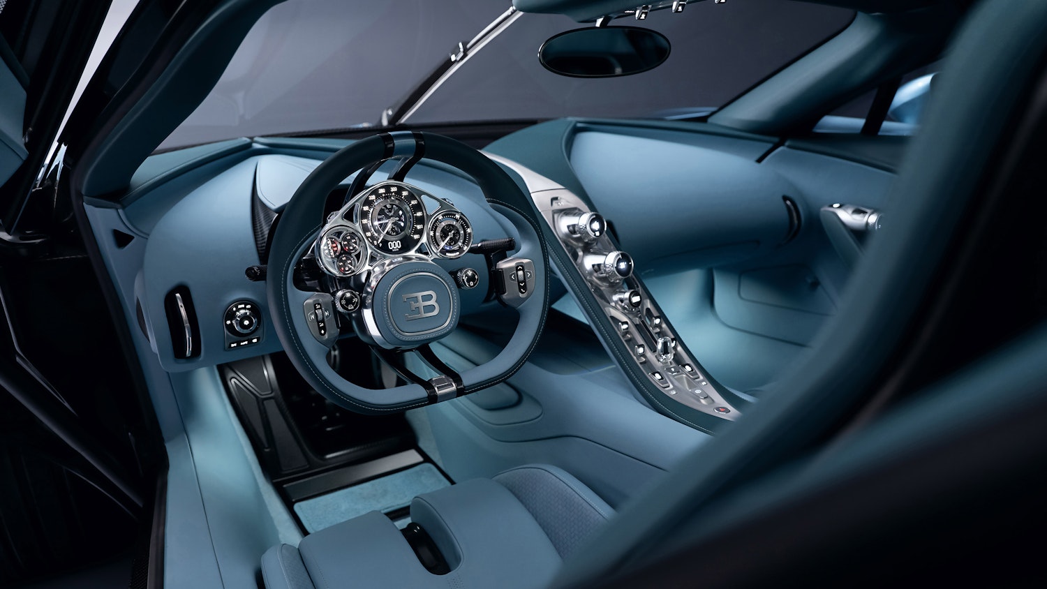 Bugatti Tourbillon interior
