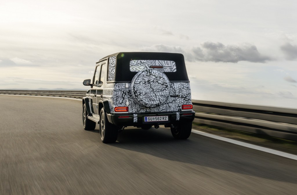 Mercedes-Benz G-Class Cabriolet teaser image of rear