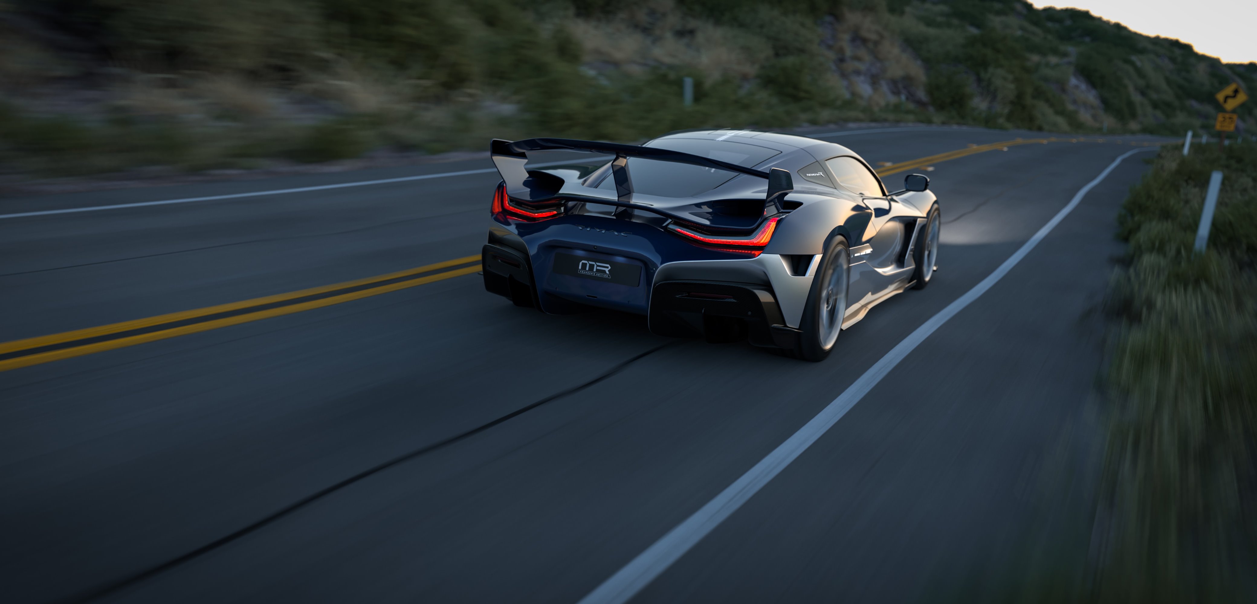 Rimac Nevera R Founder's Edition rear