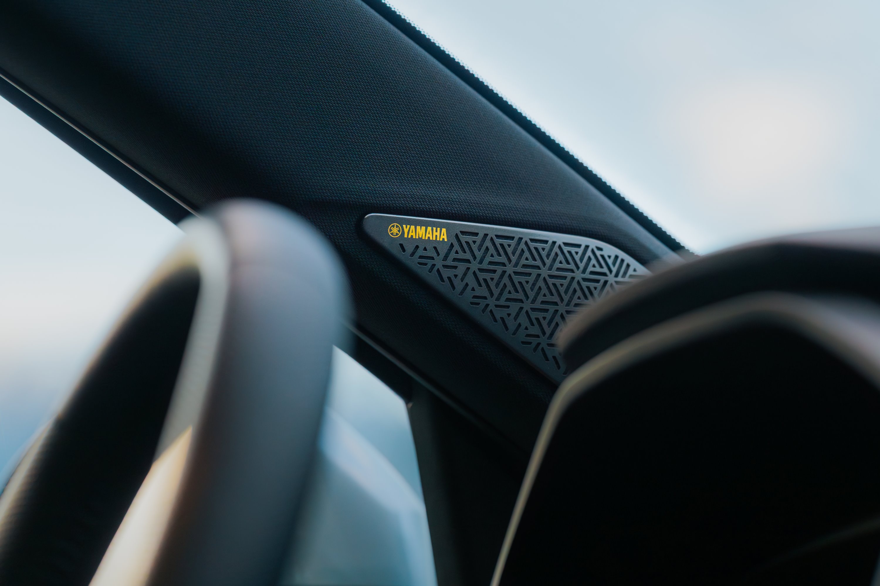 2026 Mitsubishi Outlander PHEV Yamaha speaker grille