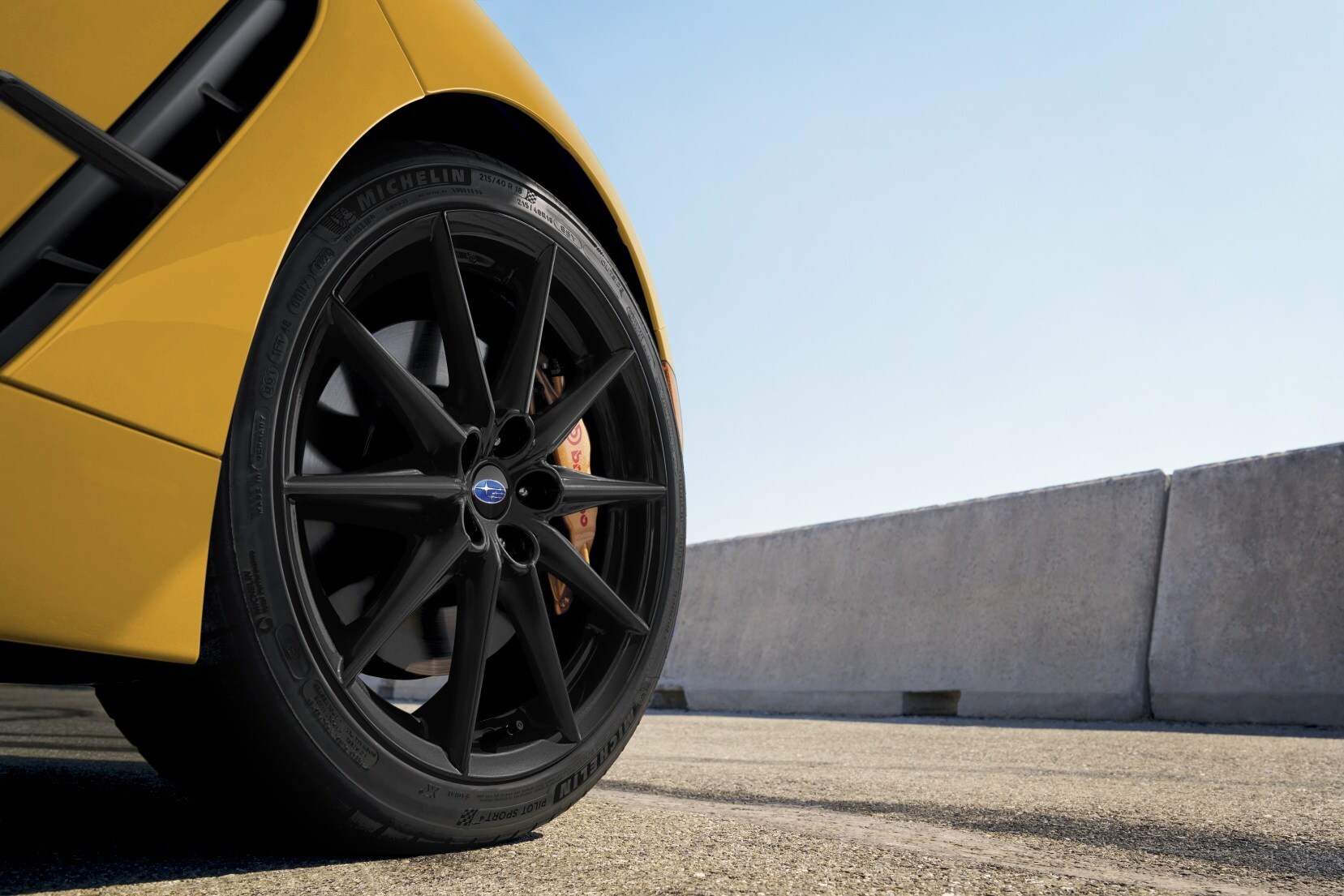 2026 Subaru BRZ Kaminari Edition front wheel closeup