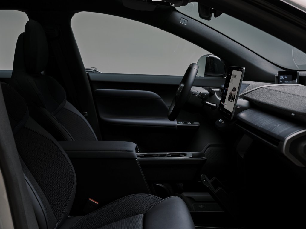 Volvo EX60 front seats