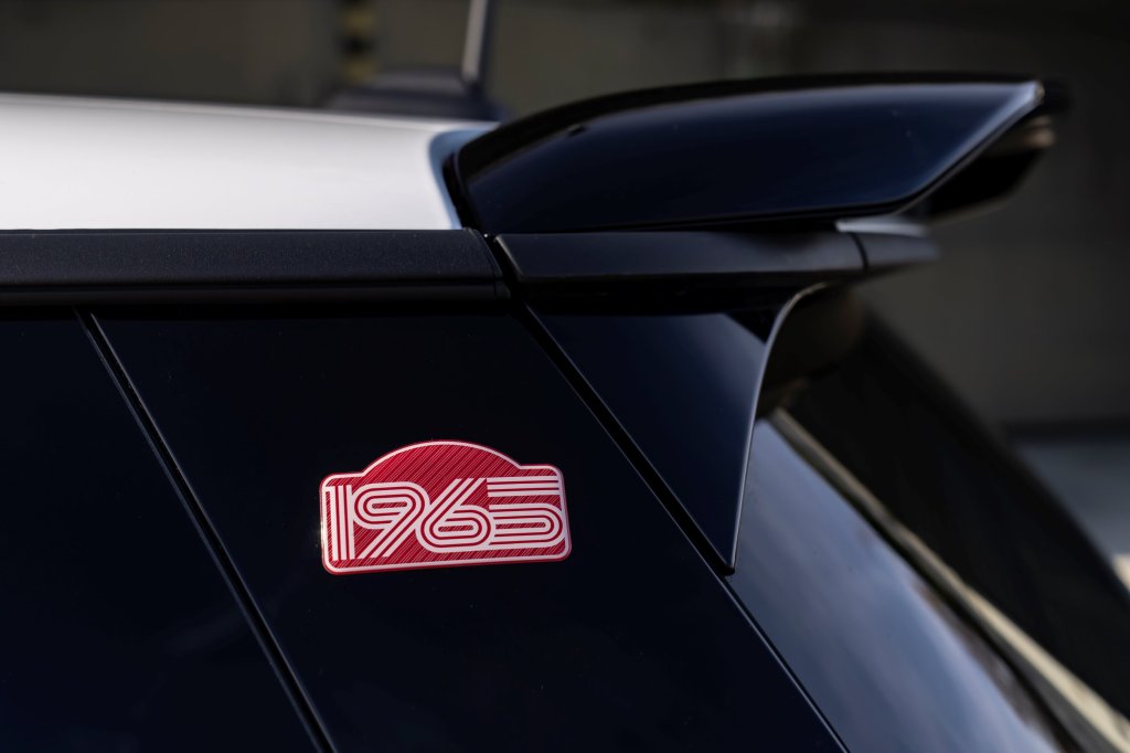 Mini 1965 Victory Edition C-pillar 1965 sticker