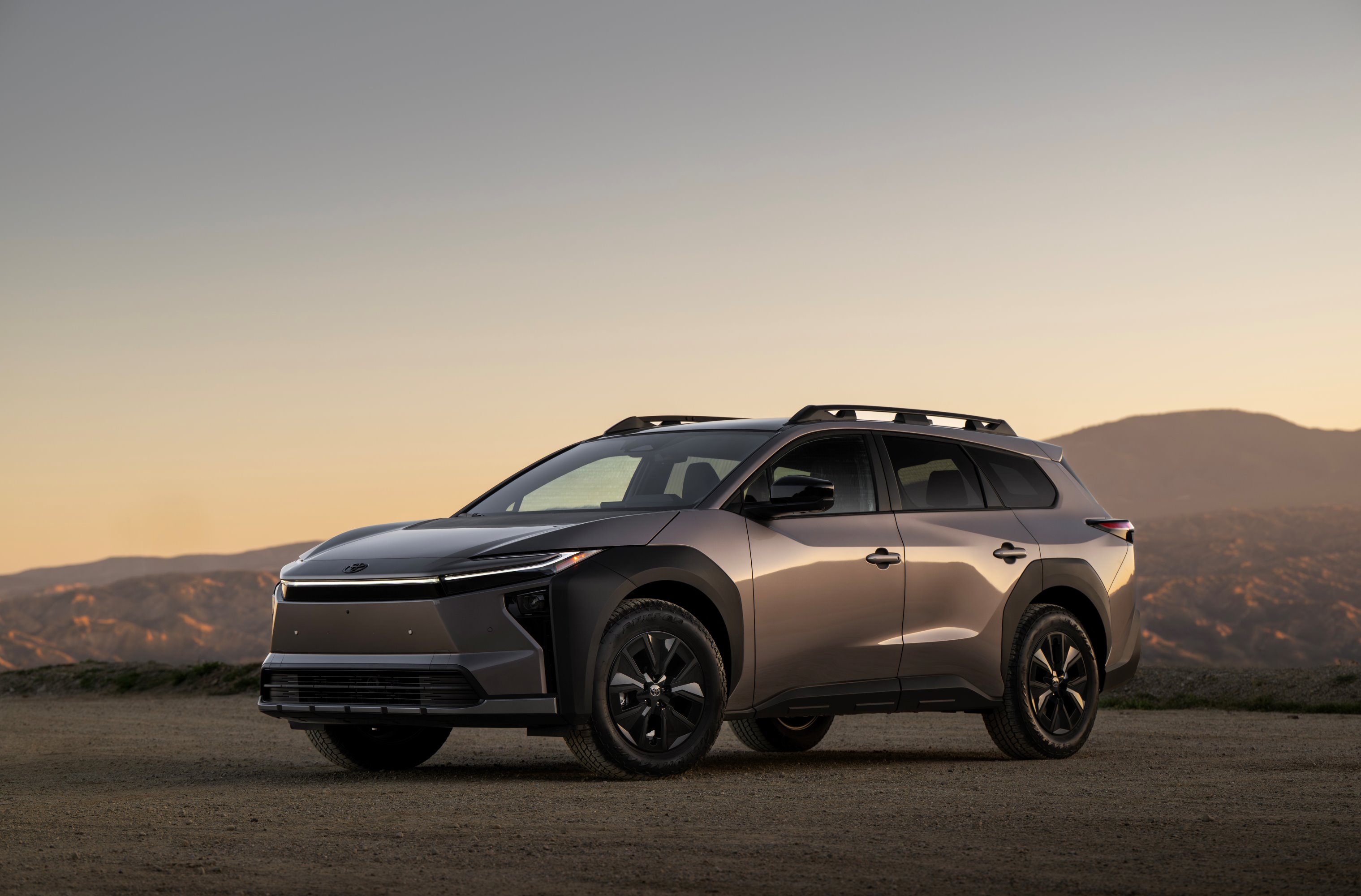 Toyota bZ Woodland front and side