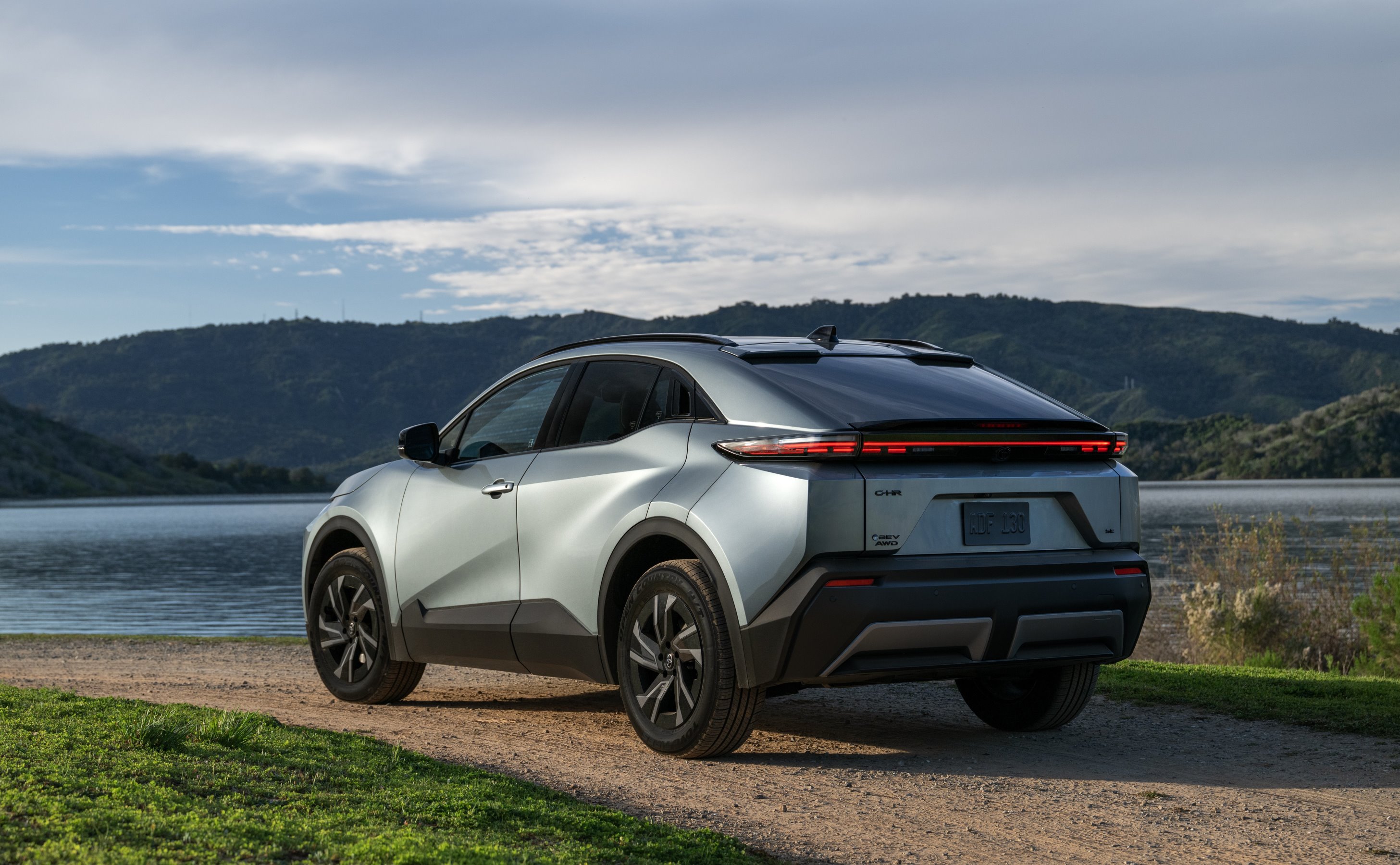Toyota C-HR rear and side