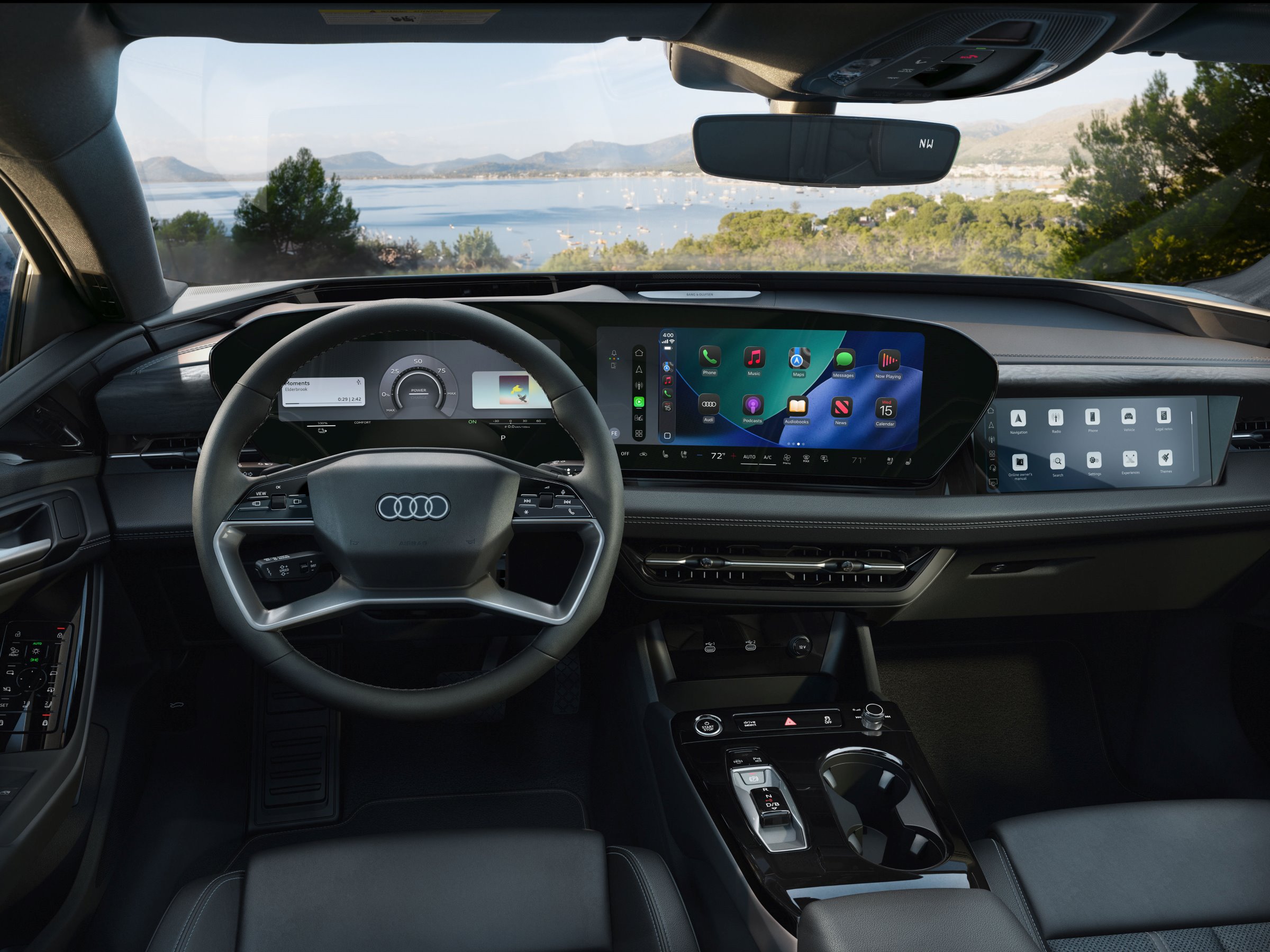 2027 A6 Sportback e-tron driver view
