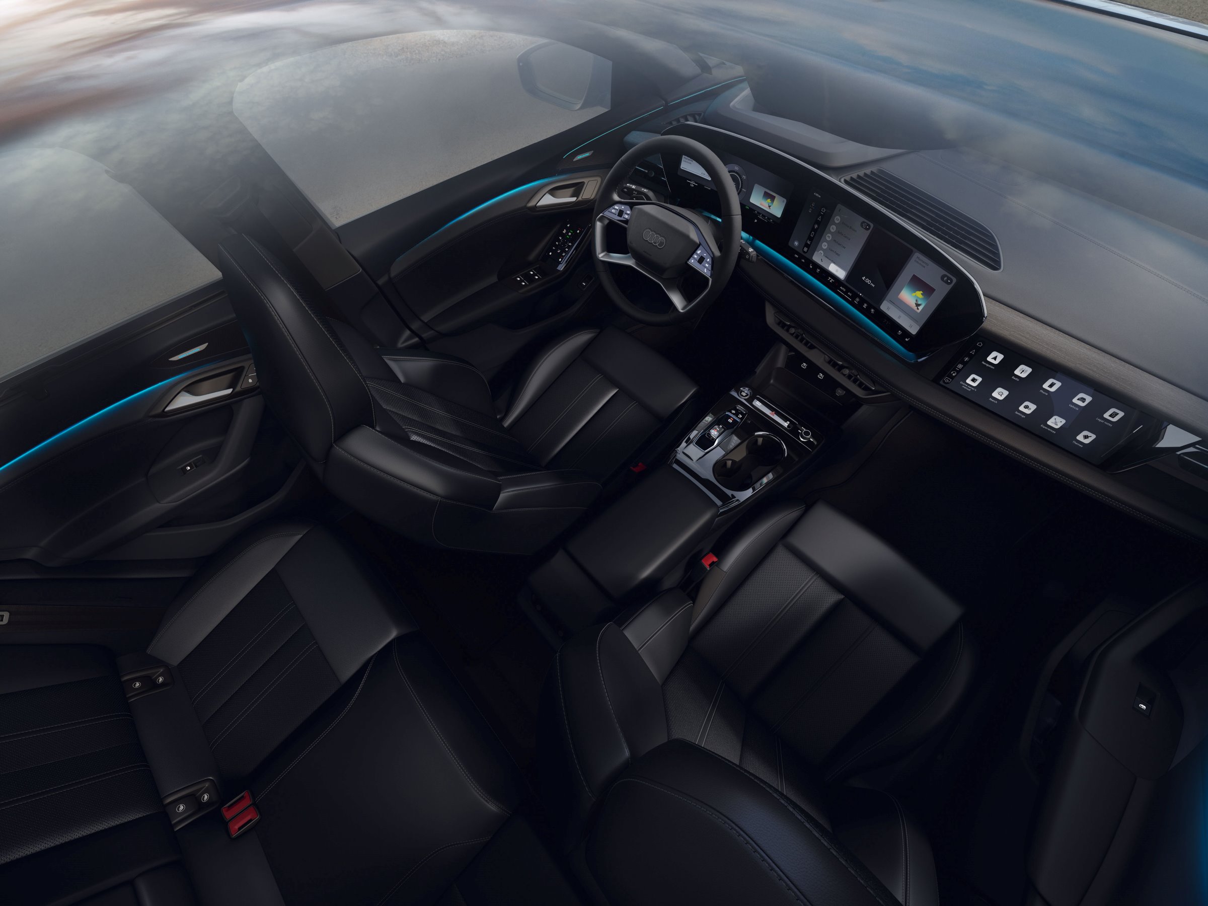 2027 Audi Q6 e-tron cabin