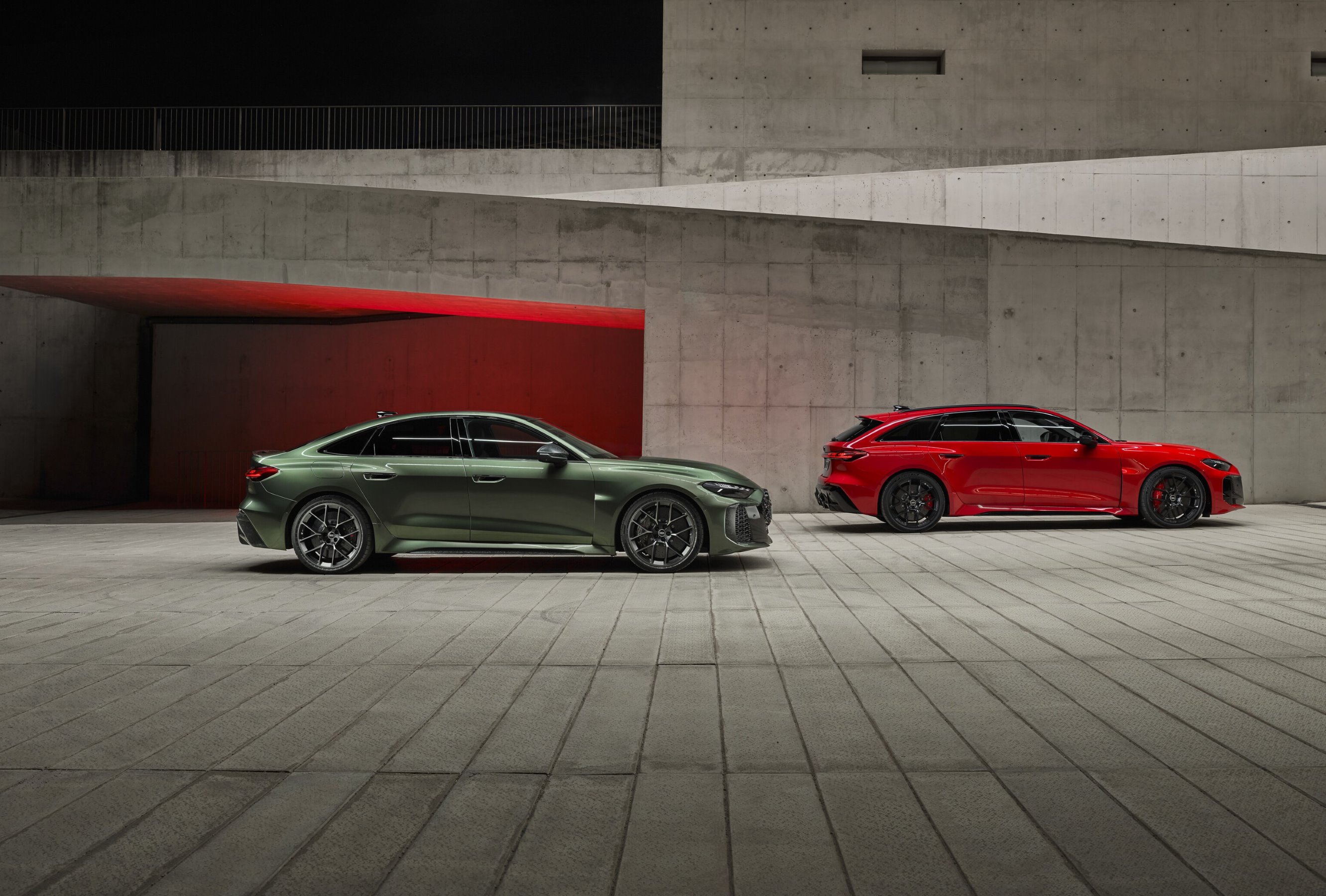 Audi RS 5 sedan and Audi RS 5 Avant wagon