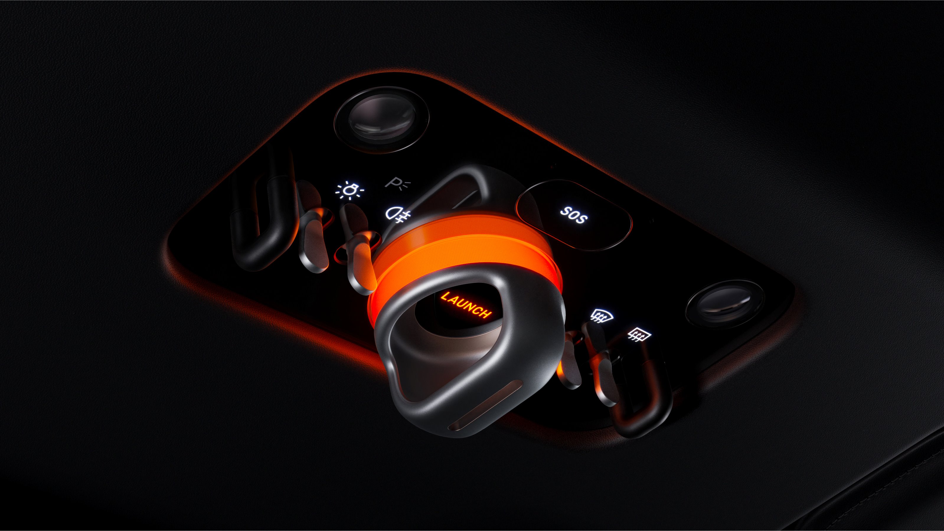 Ferrari Luce overhead control panel