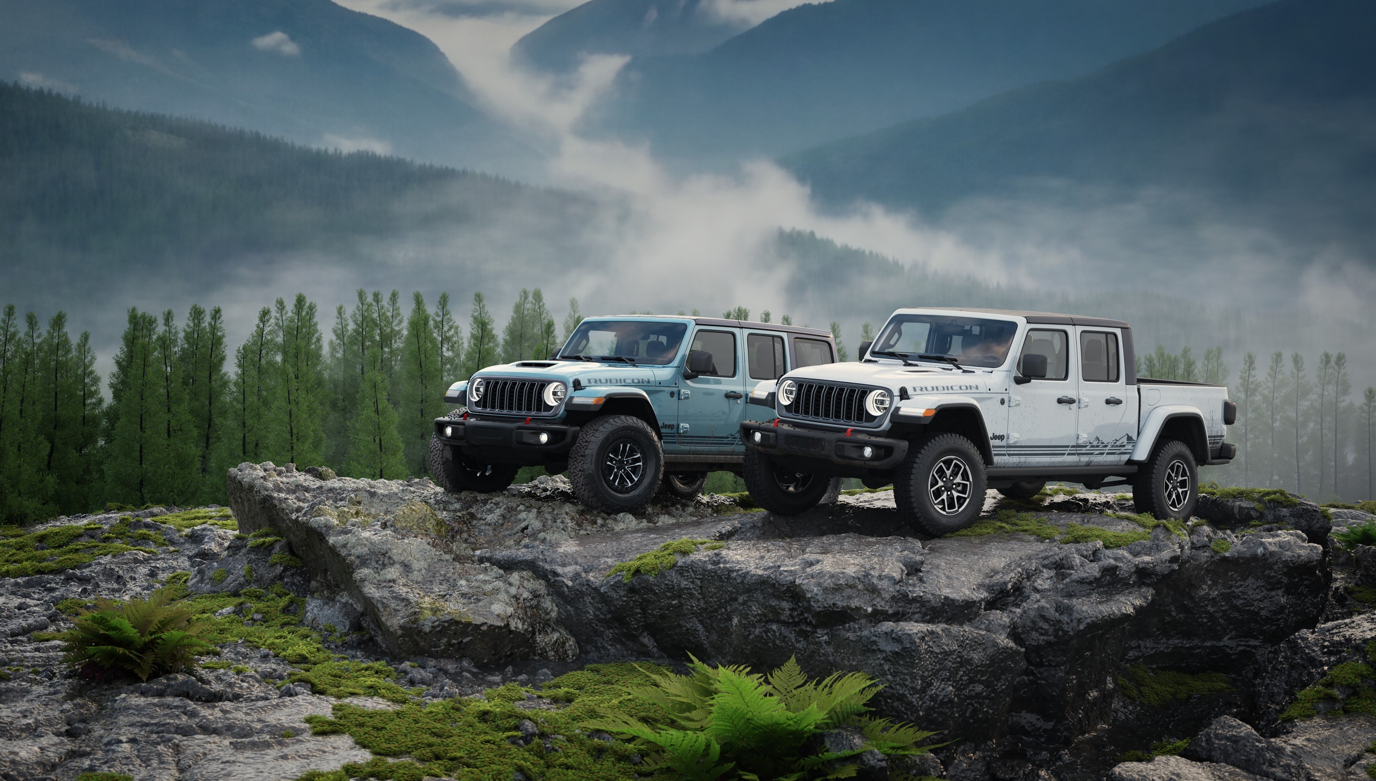 2026 Jeep Wrangler Rockslide and 2026 Jeep Gladiator Rockslide