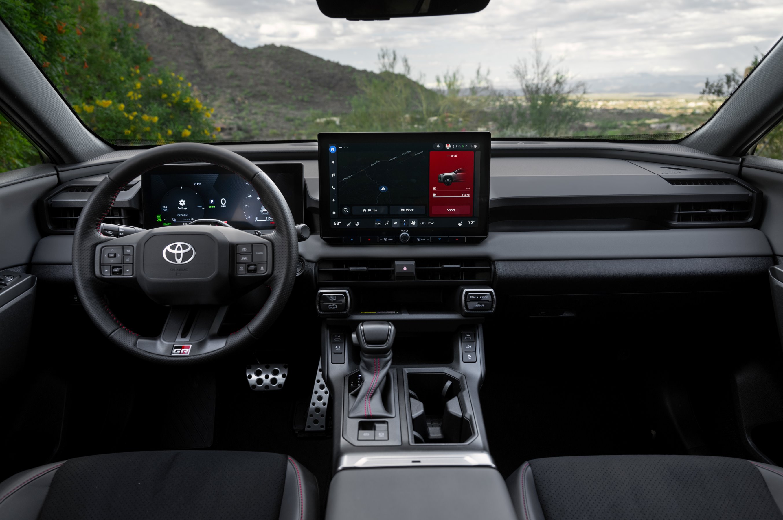 2026 Toyota RAV4 Plug-in Hybrid cabin front