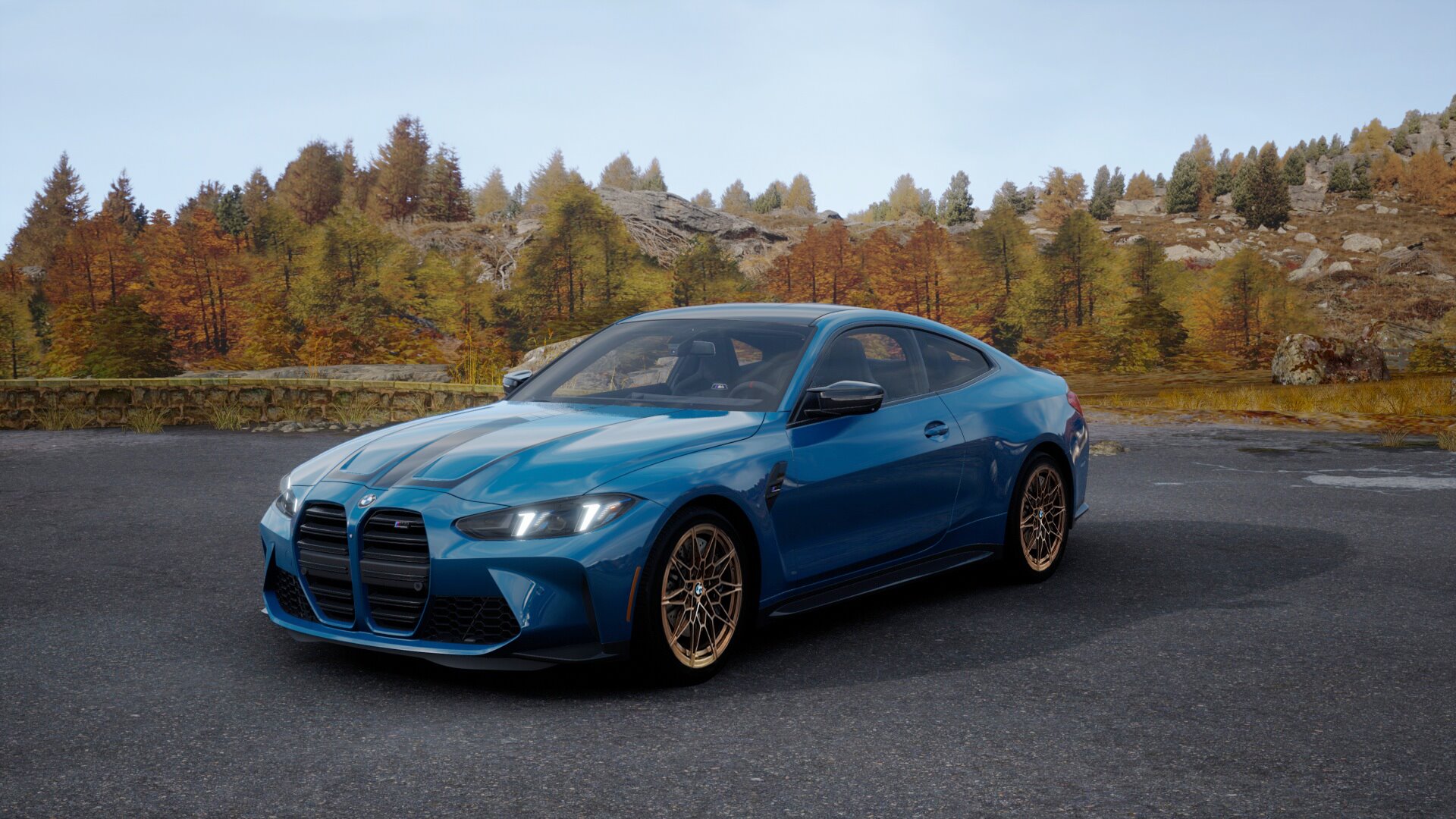 2027 BMW M4 M Legacy Edition front and side
