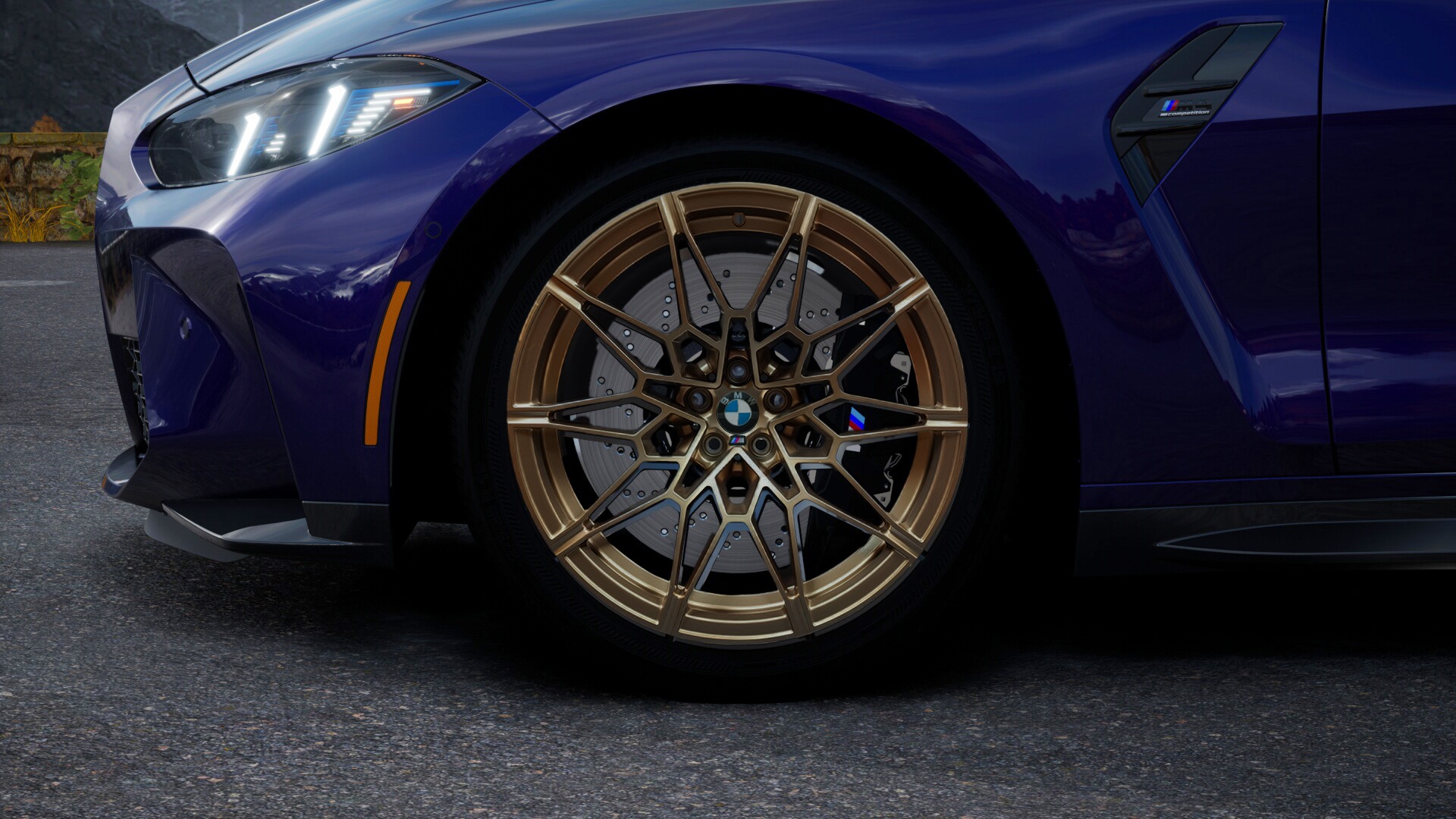 2027 BMW M4 Coupe M Legacy Edition front wheel