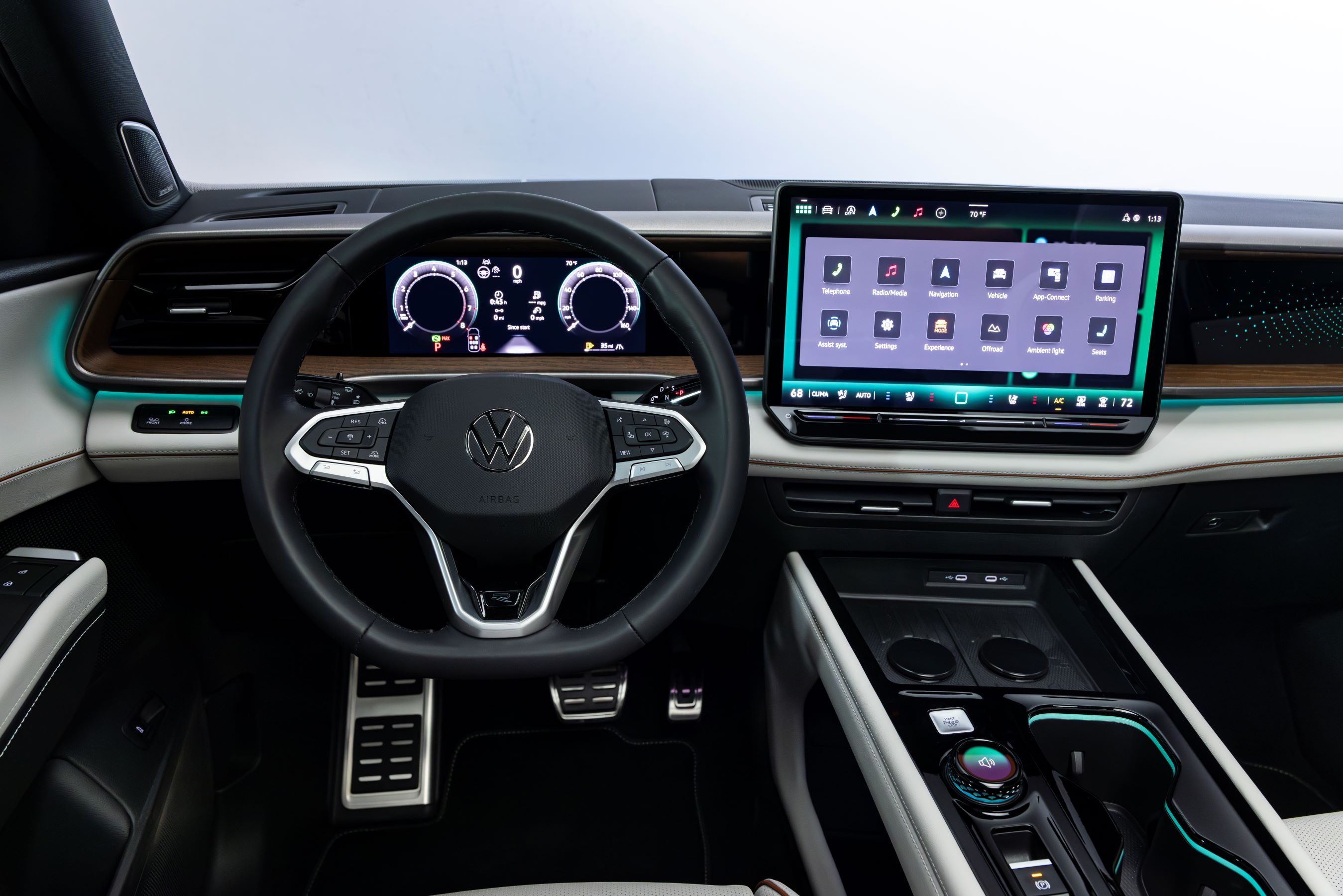 2027 Volkswagen Atlas driver area