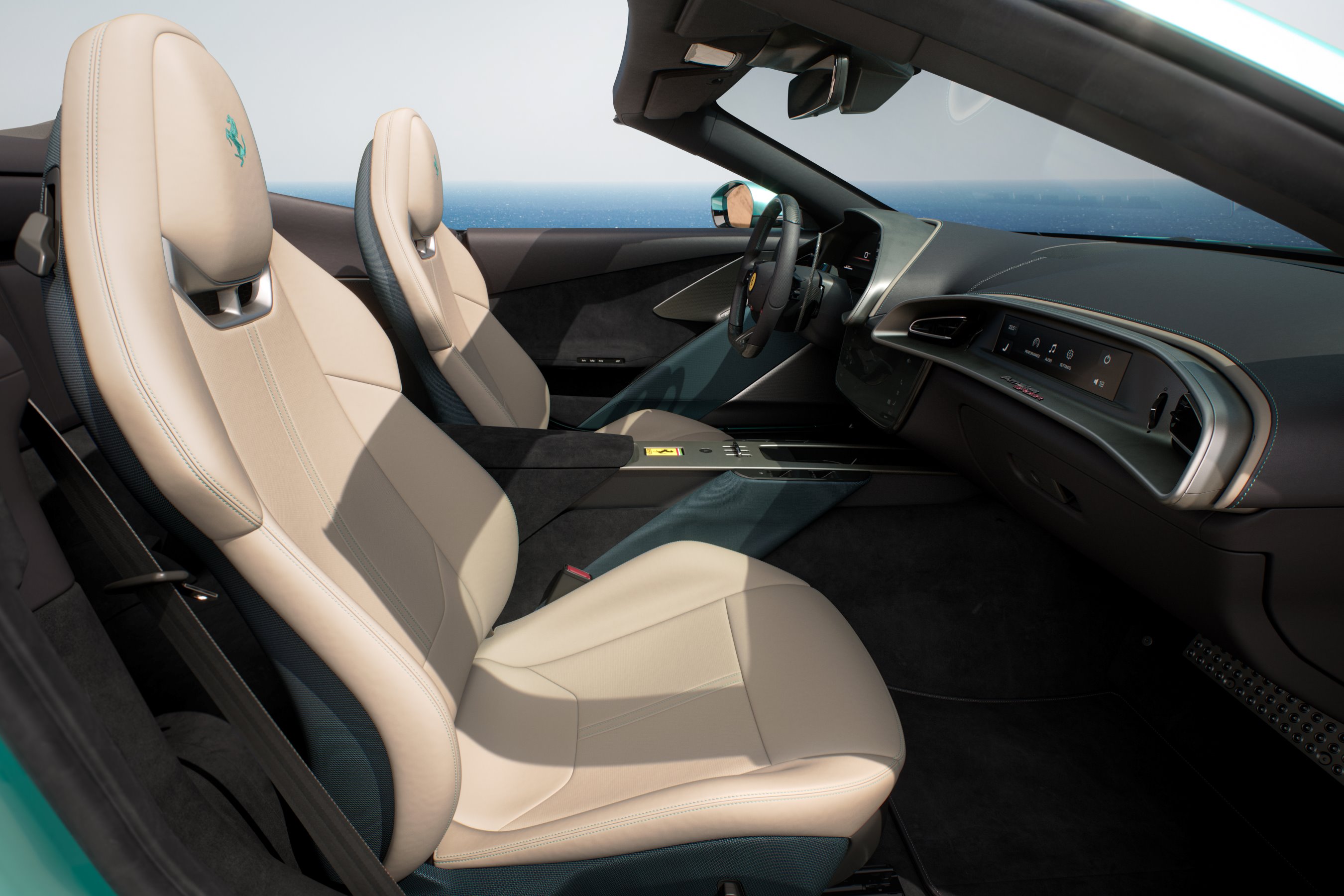 Ferrari Amalfi Spider front seats