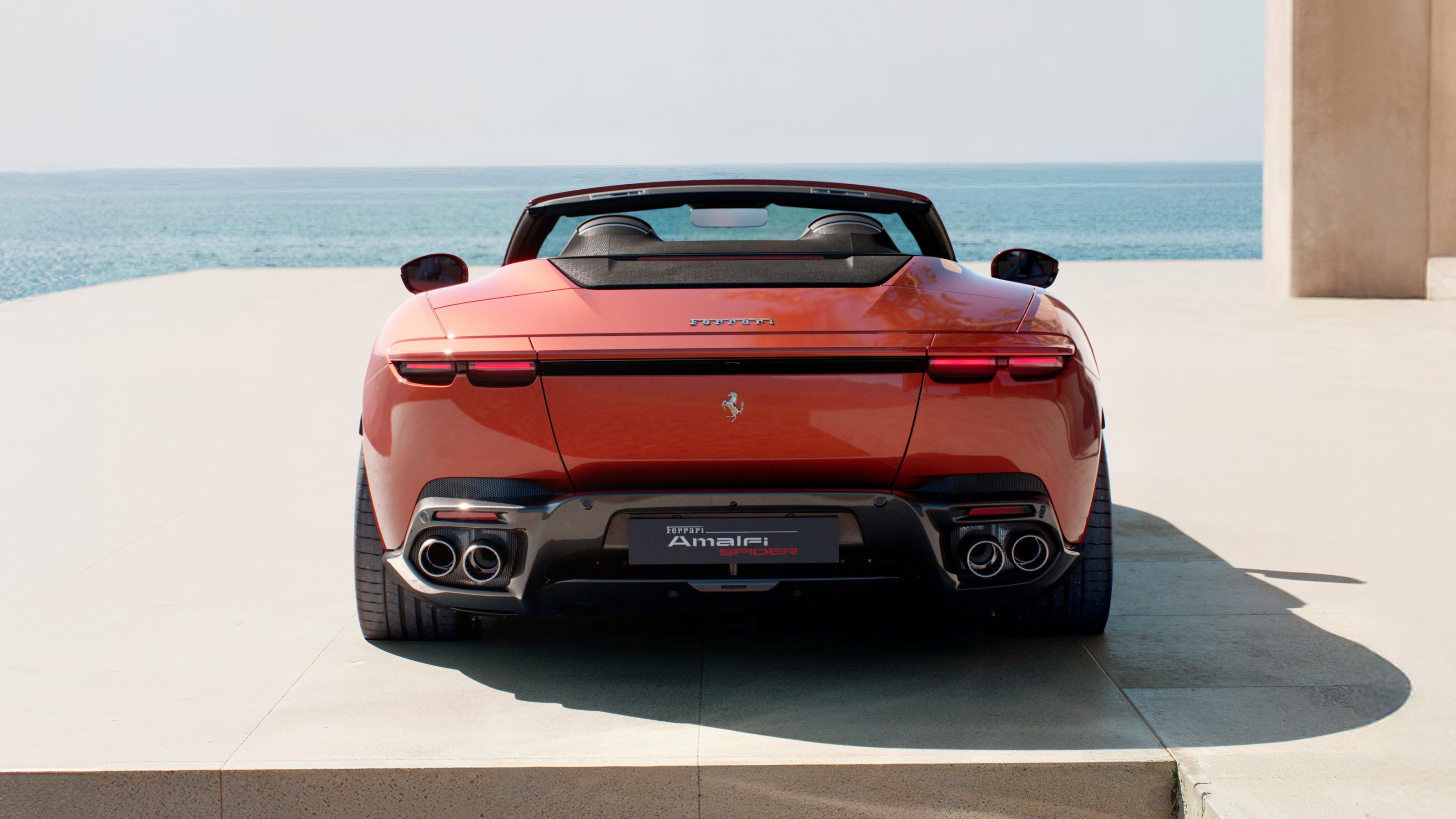 Ferrari Amalfi Spider rear