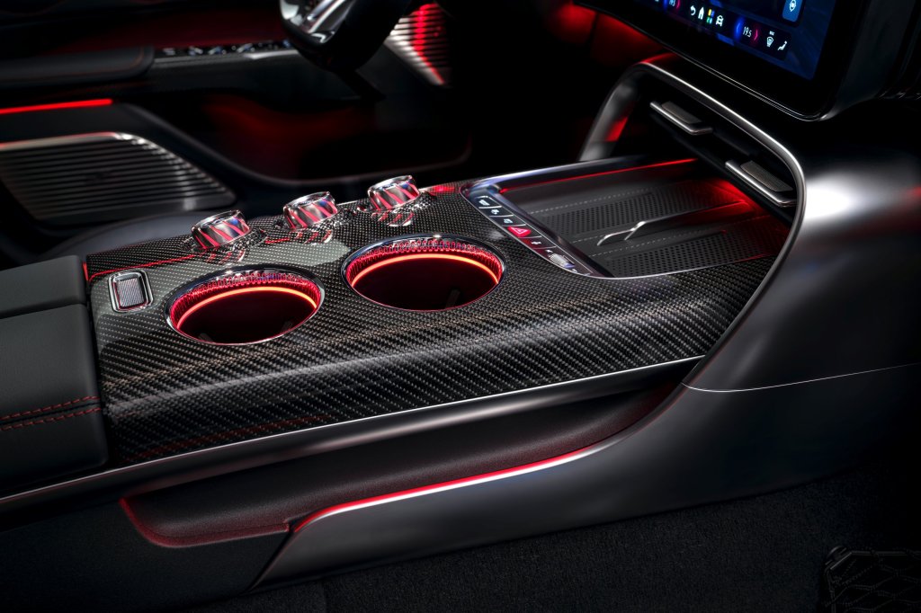 Mercedes-AMG GT 4Door Coupe centre console