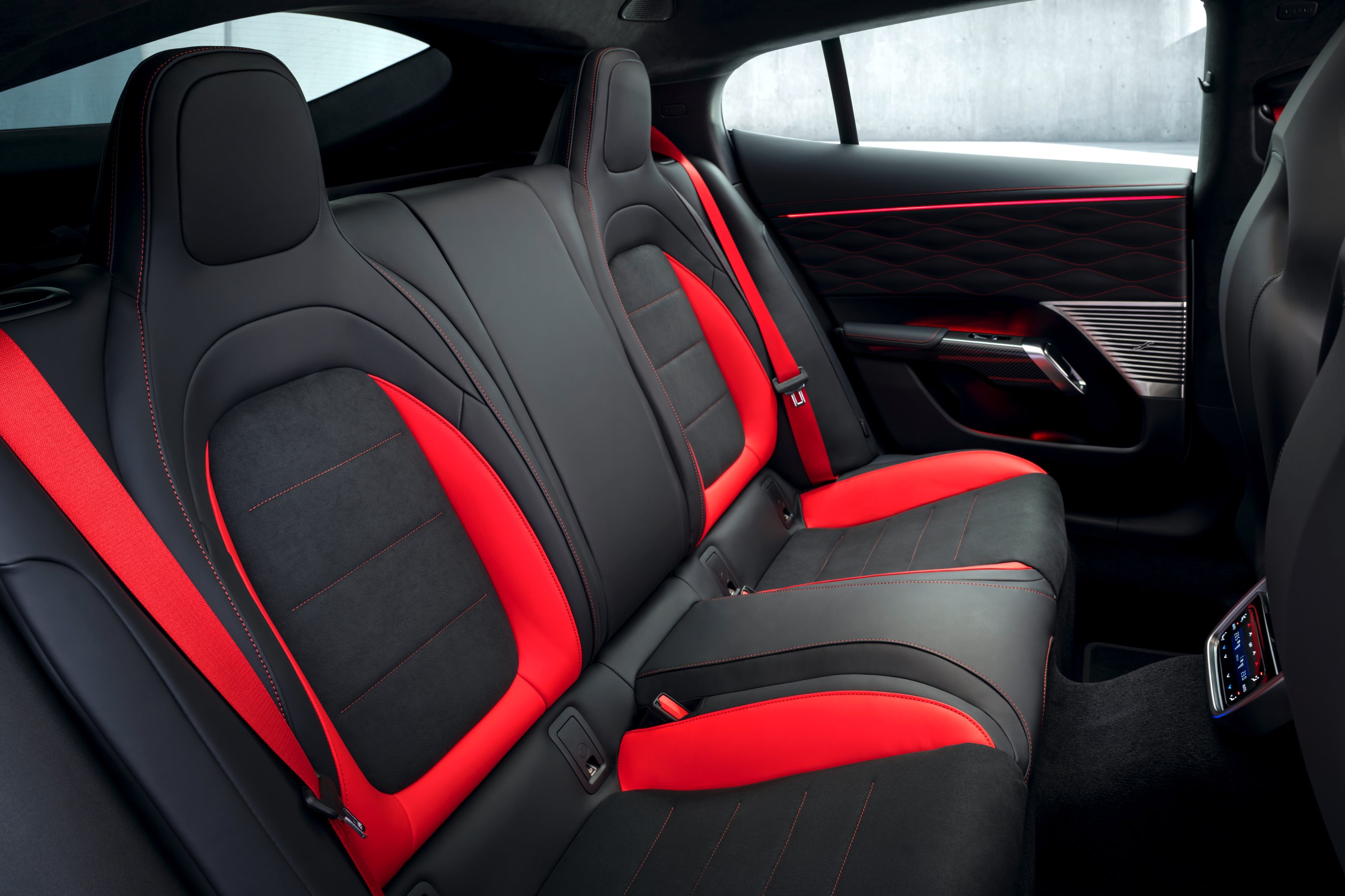 Mercedes-AMG GT 4Door Coupe rear seats