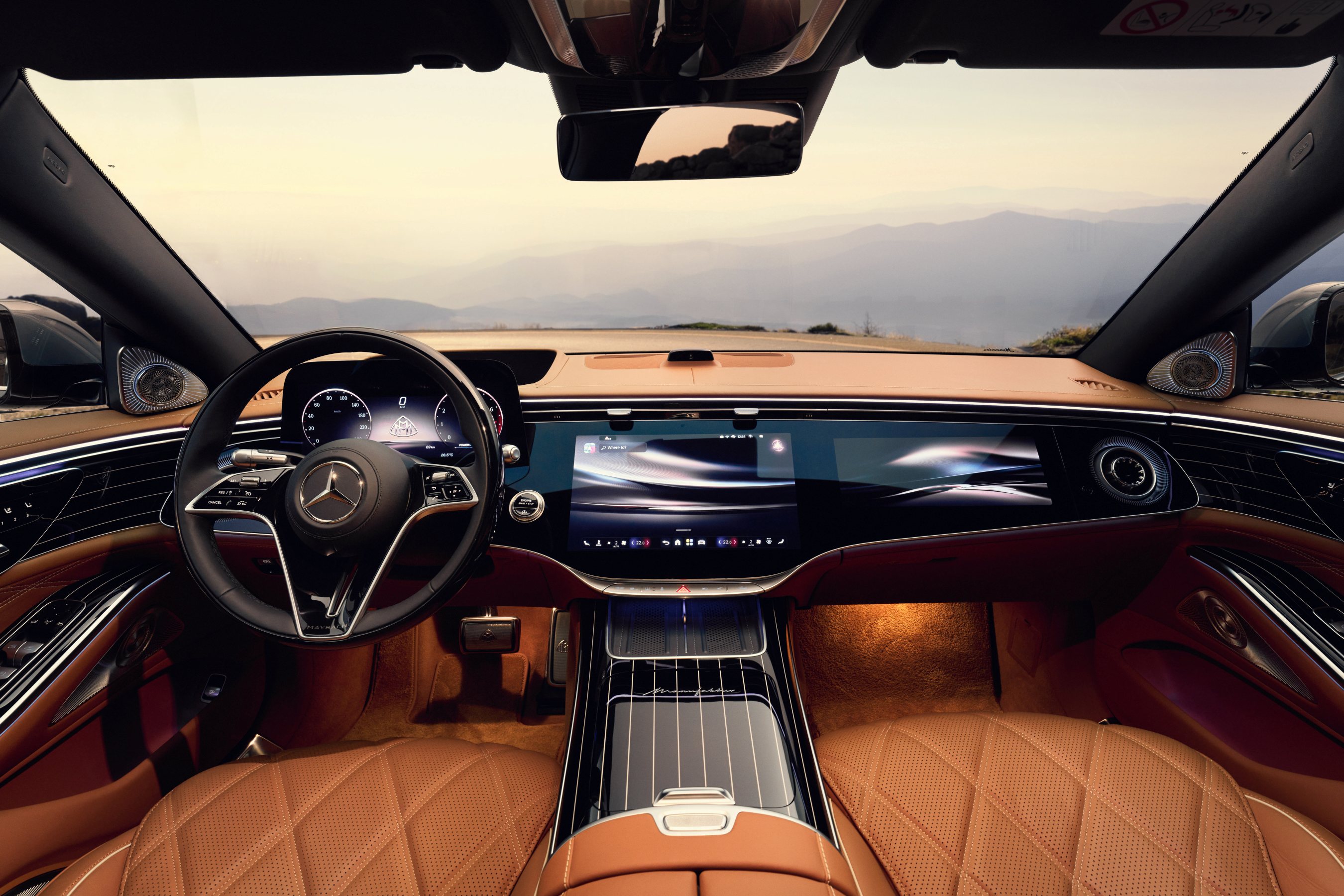 2027 Mercedes-Maybach S-Class dashboard