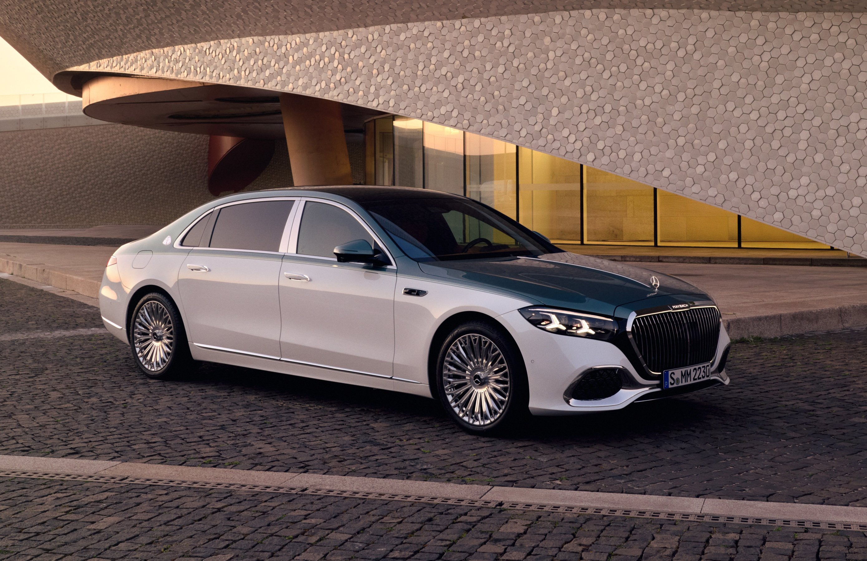 2027 Mercedes-Maybach S-Class front and side