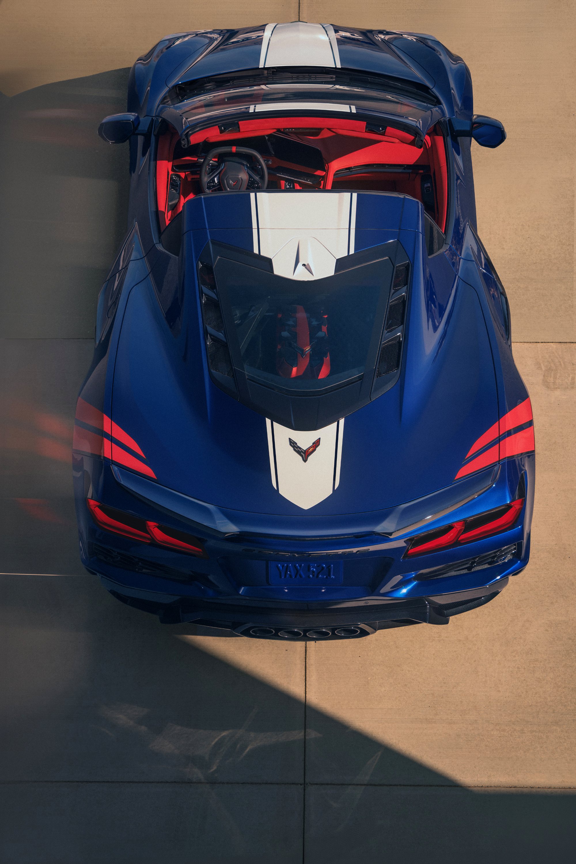 2027 Chevrolet Corvette Grand Sport overhead