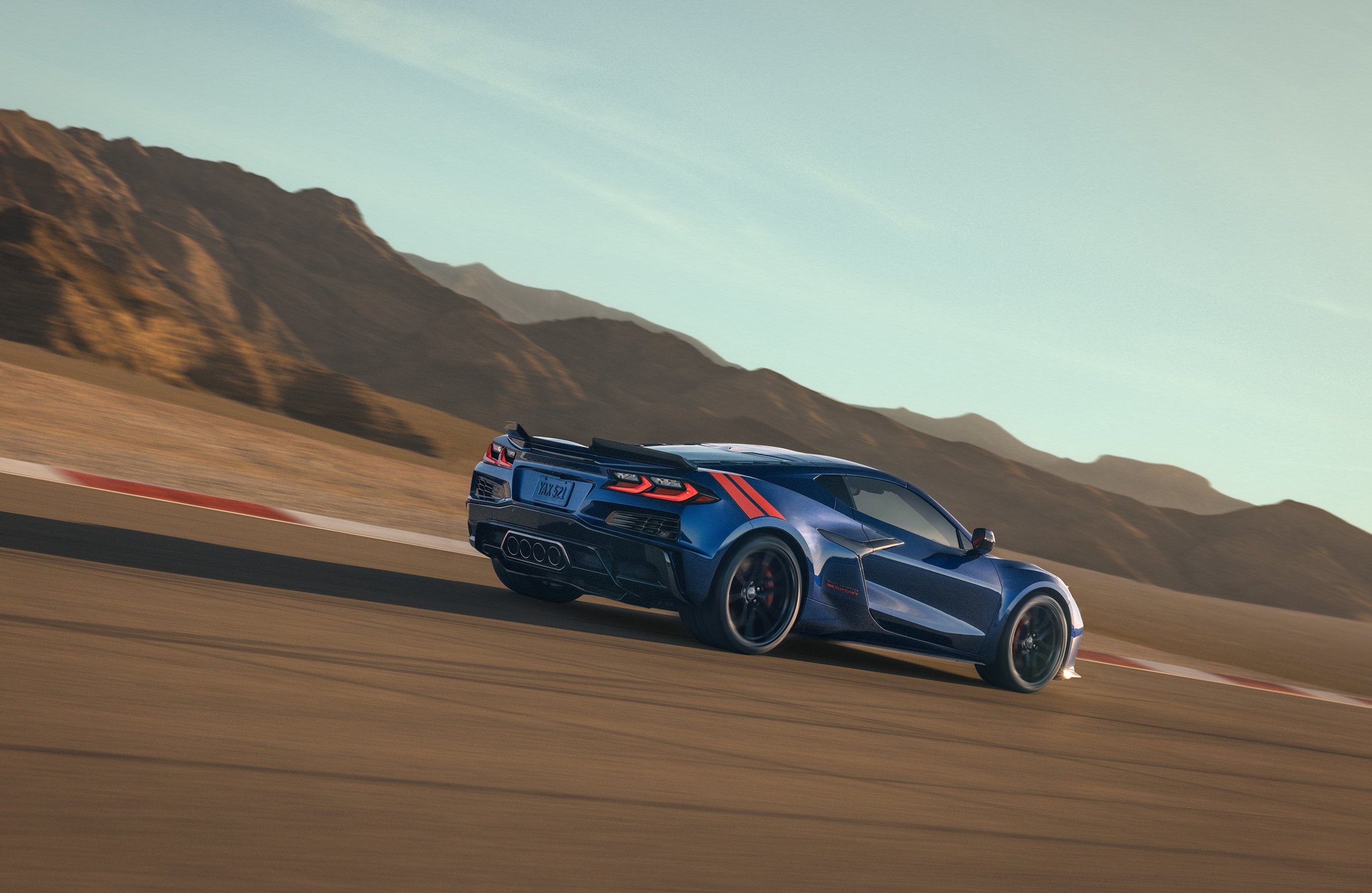 2027 Chevrolet Corvette Grand Sport driving