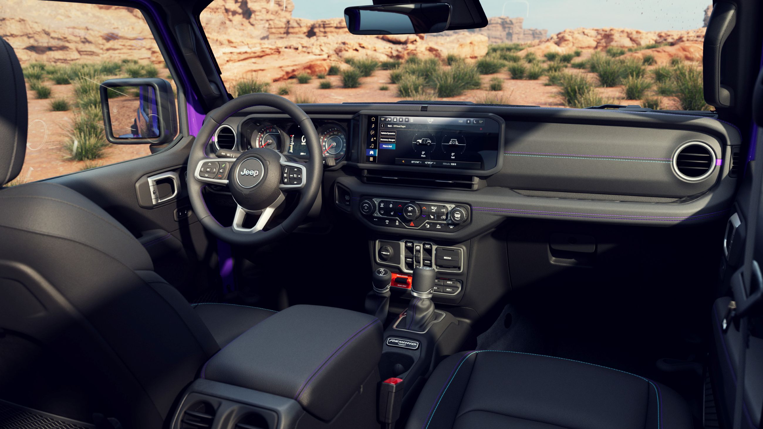 2026 Jeep Wrangler Rewind interior front