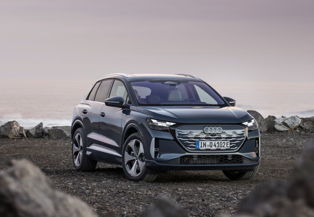 2027 Audi Q4 e-tron SUV front