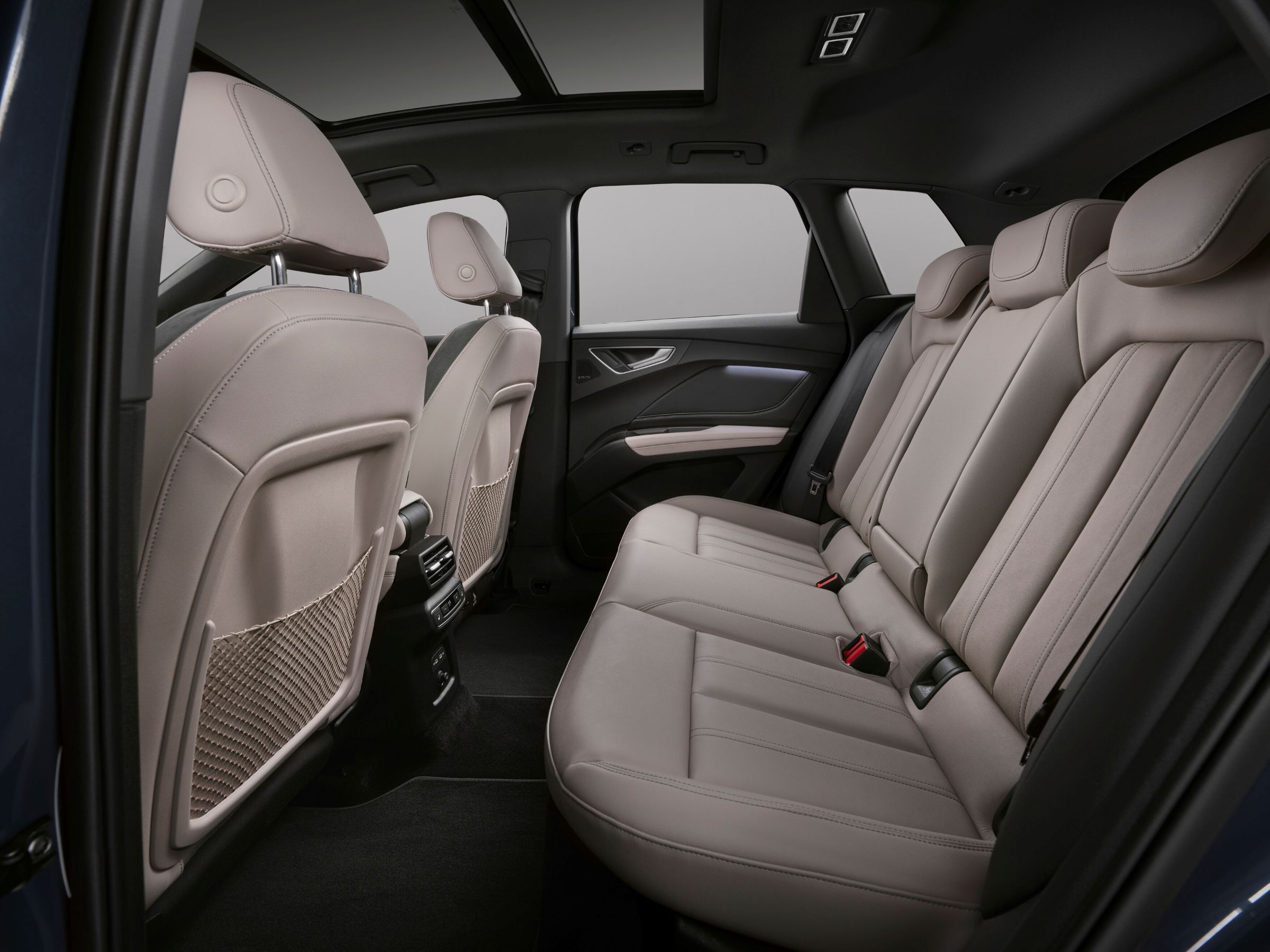 2027 Audi Q4 e-tron SUV rear seats
