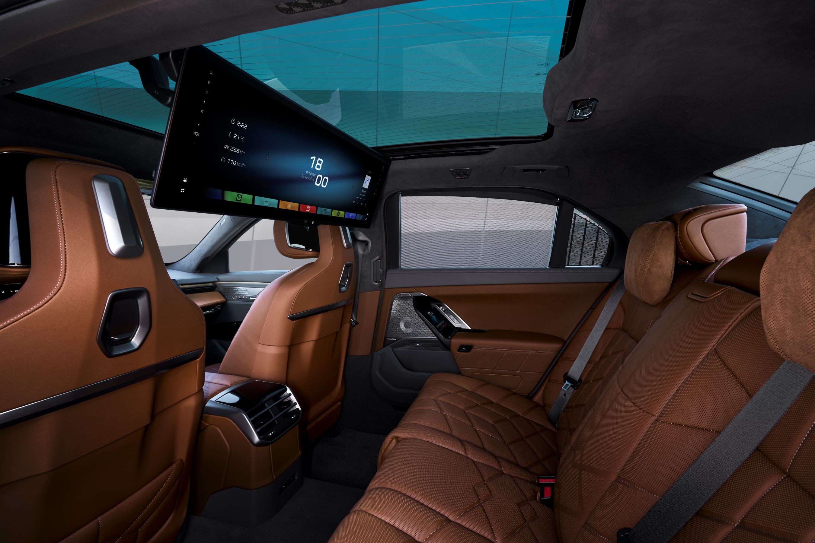 2027 BMW 7 Series rear seats