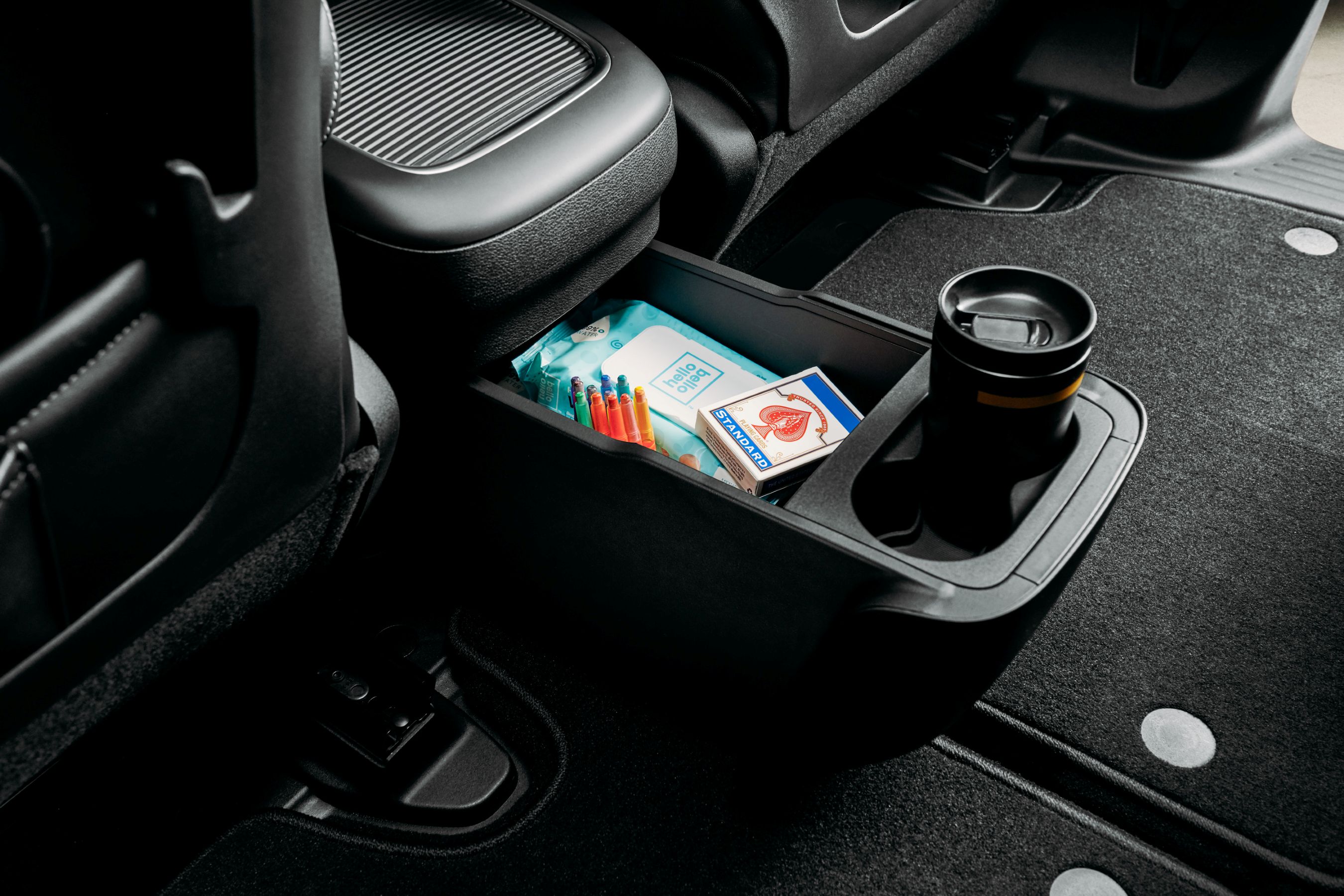 2027 Chrysler Pacifica Limited second-row console