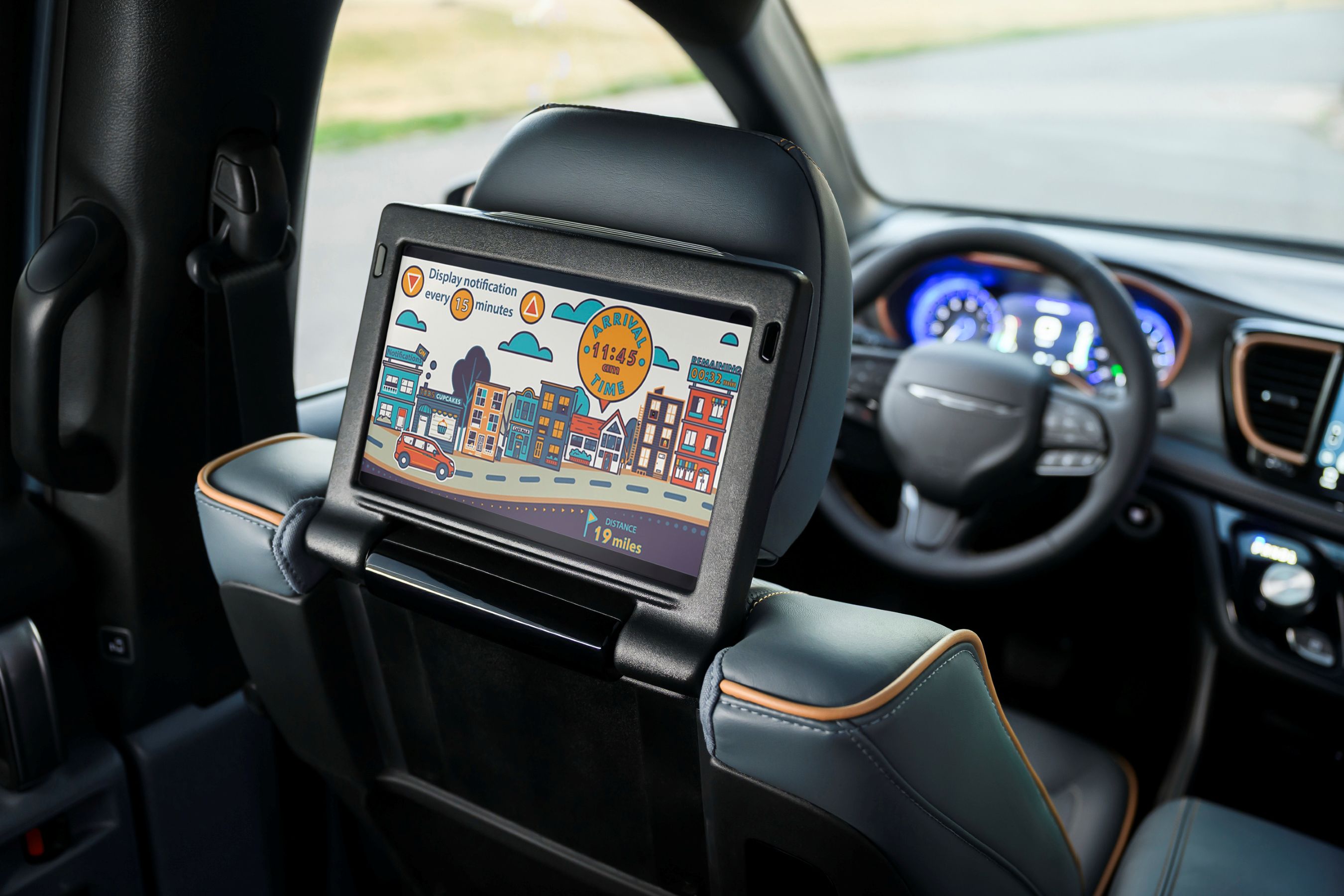 2027 Chrysler Pacifica Pinnacle rear screen