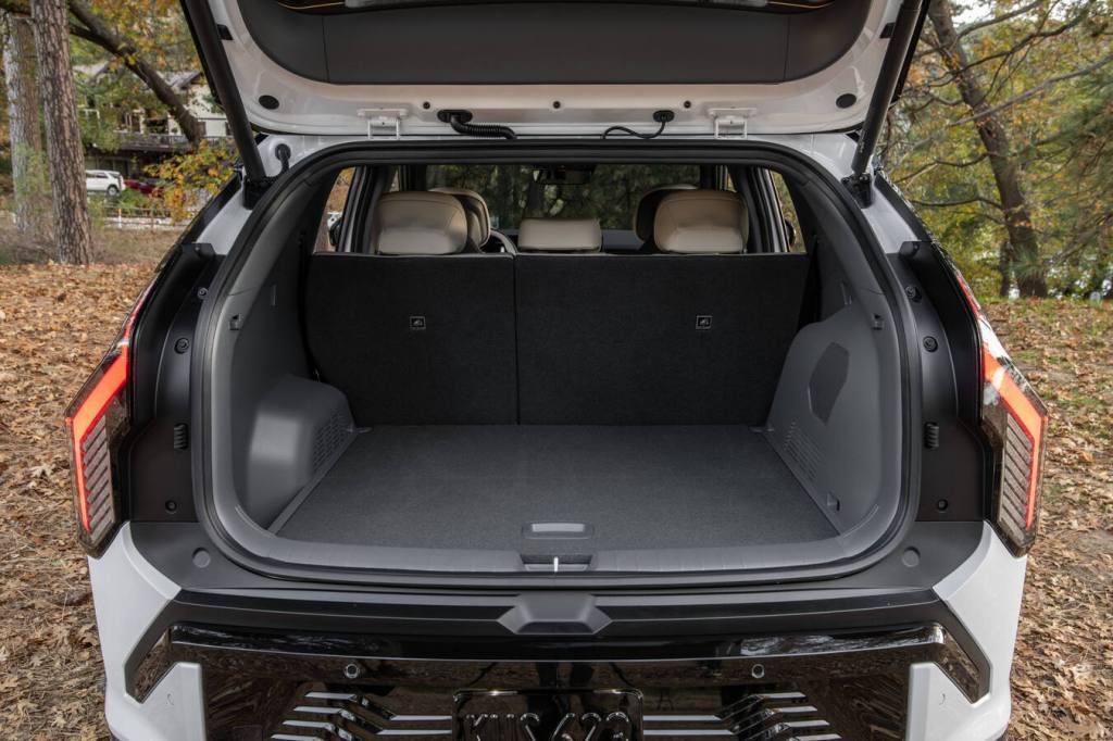 2027 Kia EV3 cargo area