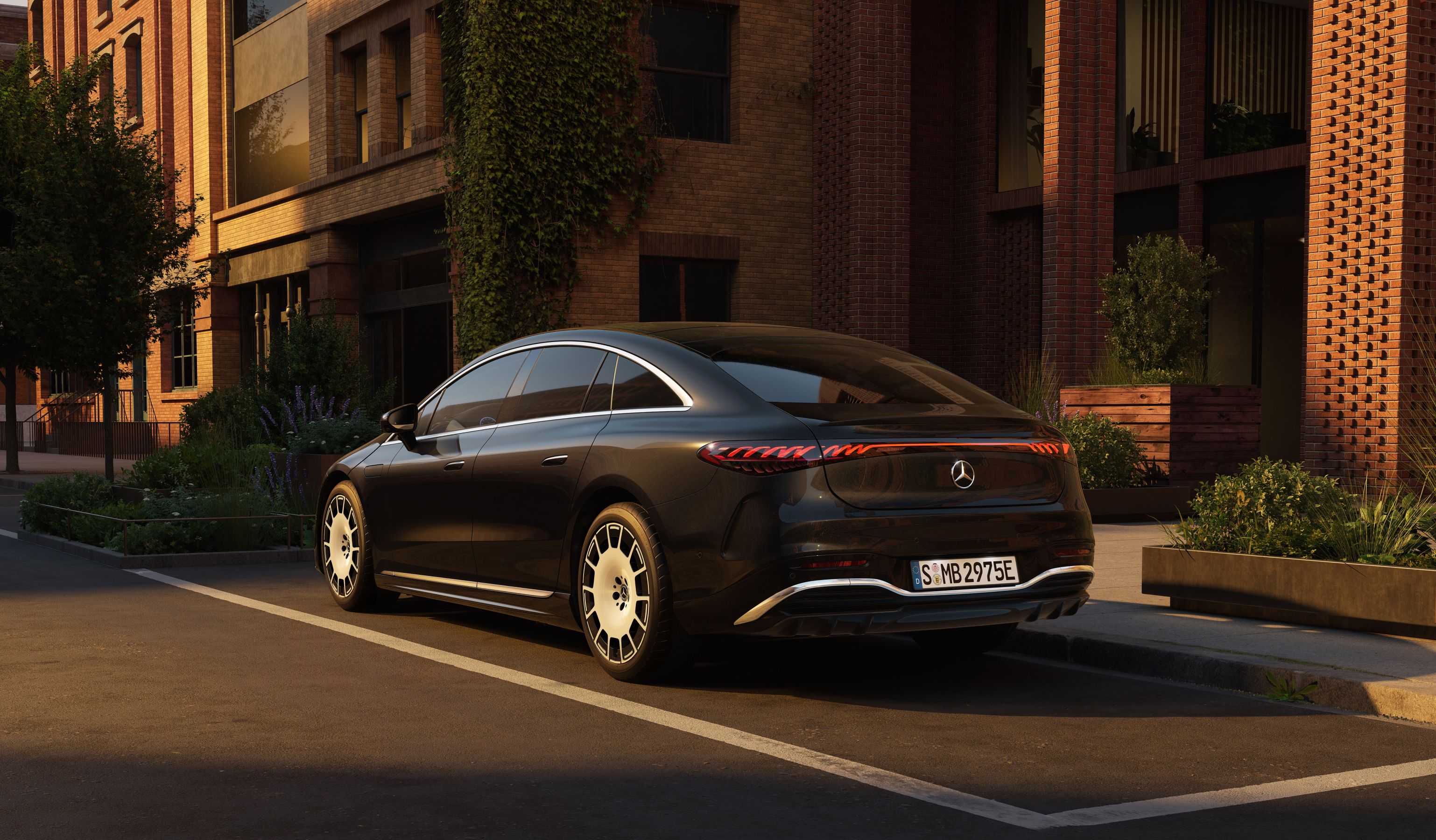 2027 Mercedes-Benz EQS rear and side