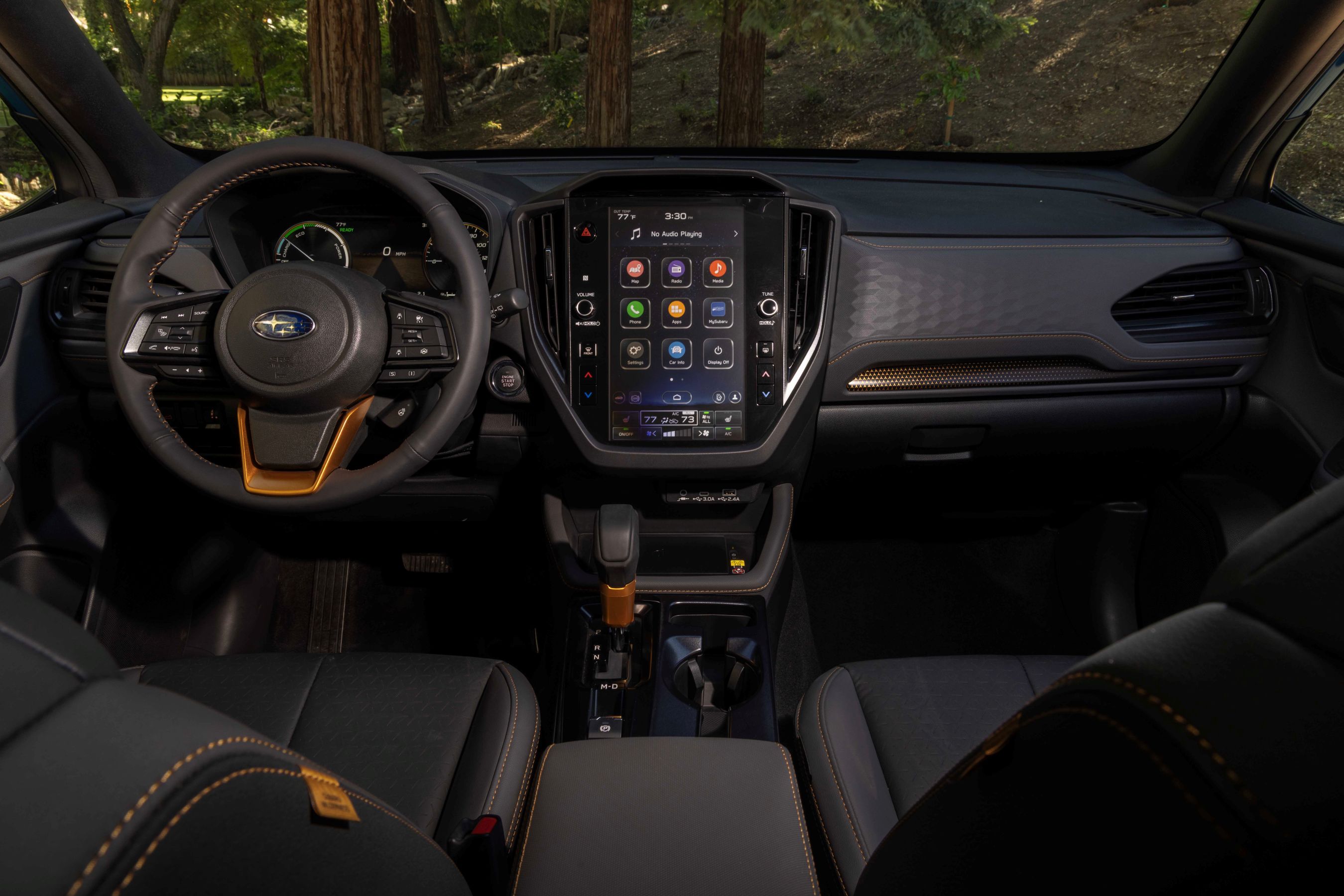 2027 Subaru Forester Wilderness Hybrid interior front