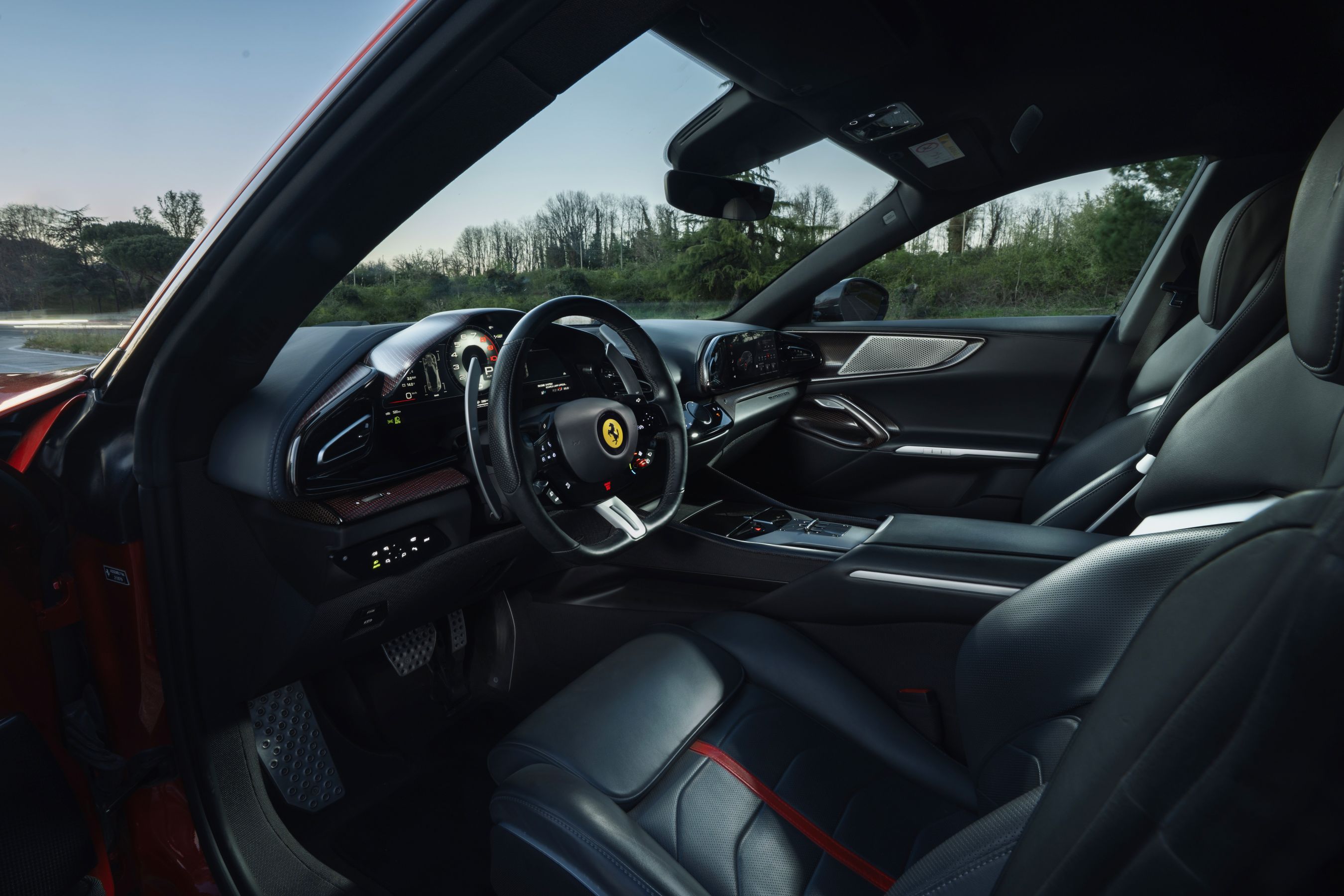Ferrari Purosangue interior