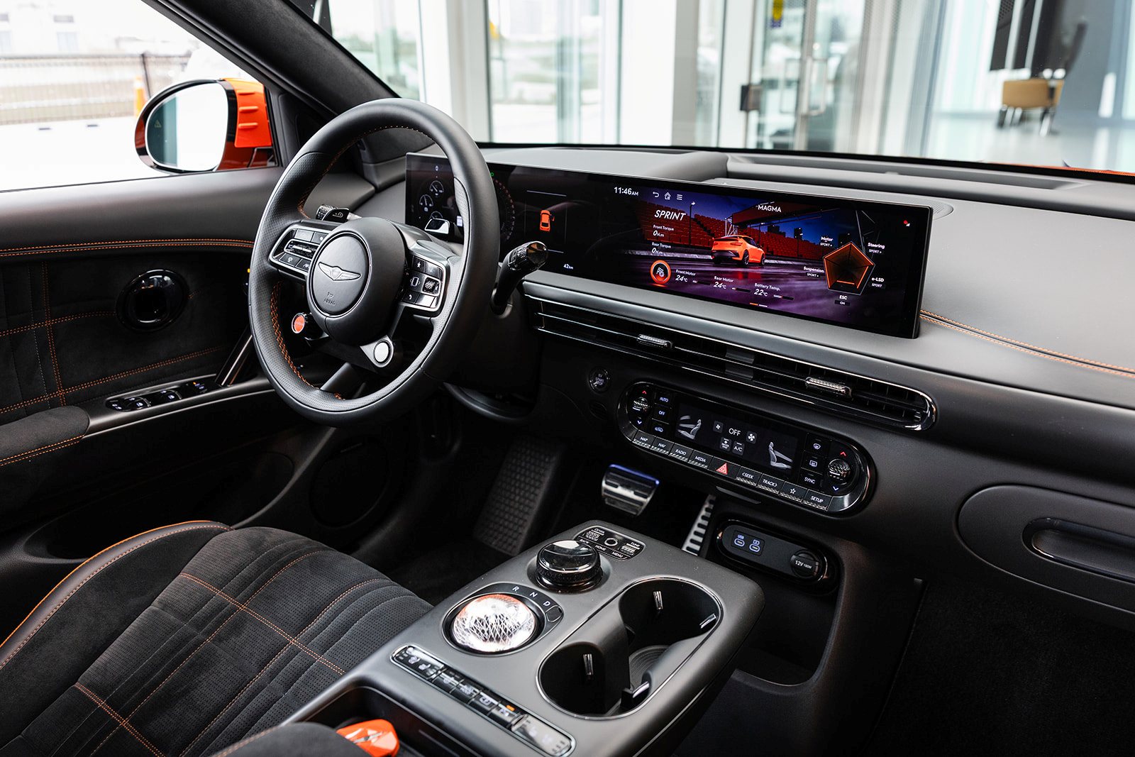 Genesis GV60 Magma interior