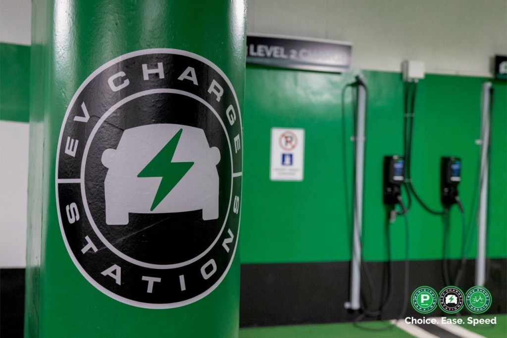 Green P EV charging station